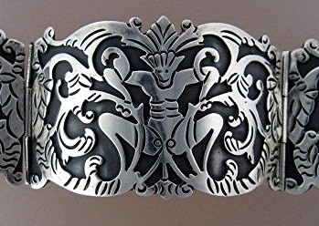 Taxco Mexico Sterling Silver LOS BALLESTEROS Bracelet