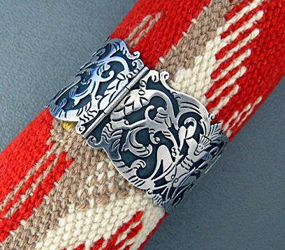 Taxco Mexico Sterling Silver LOS BALLESTEROS Bracelet