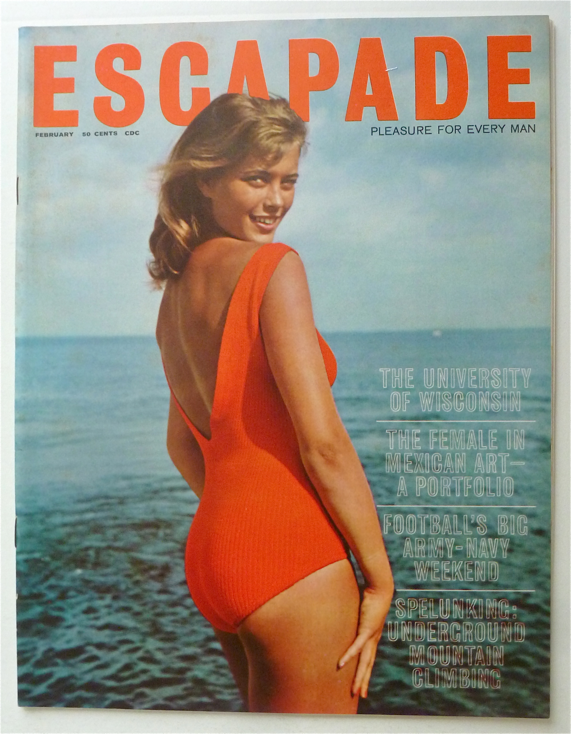 Escapade Magazine February 1962 Female In Mexican Art