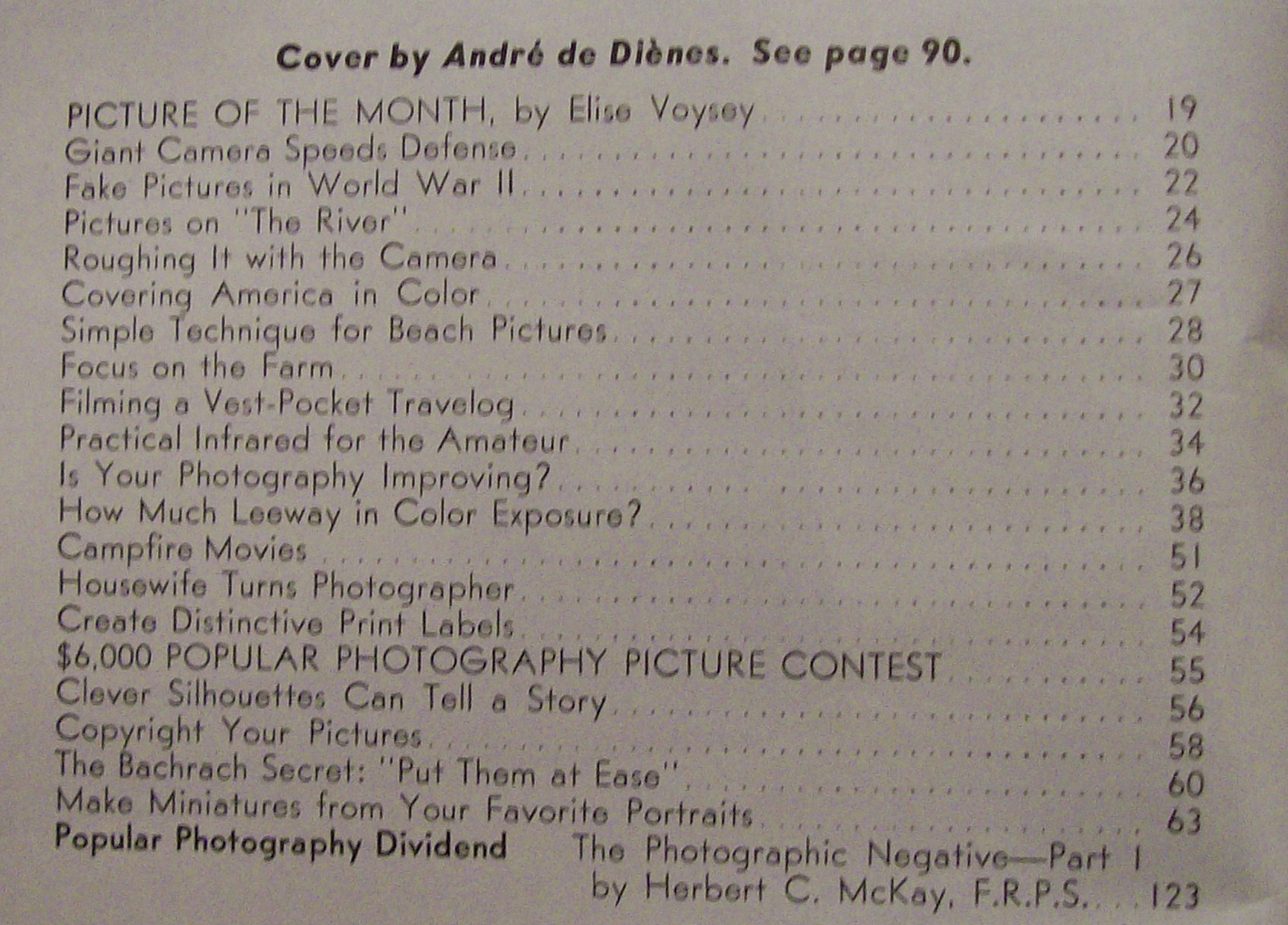 Popular Photography Magazine - August 1941