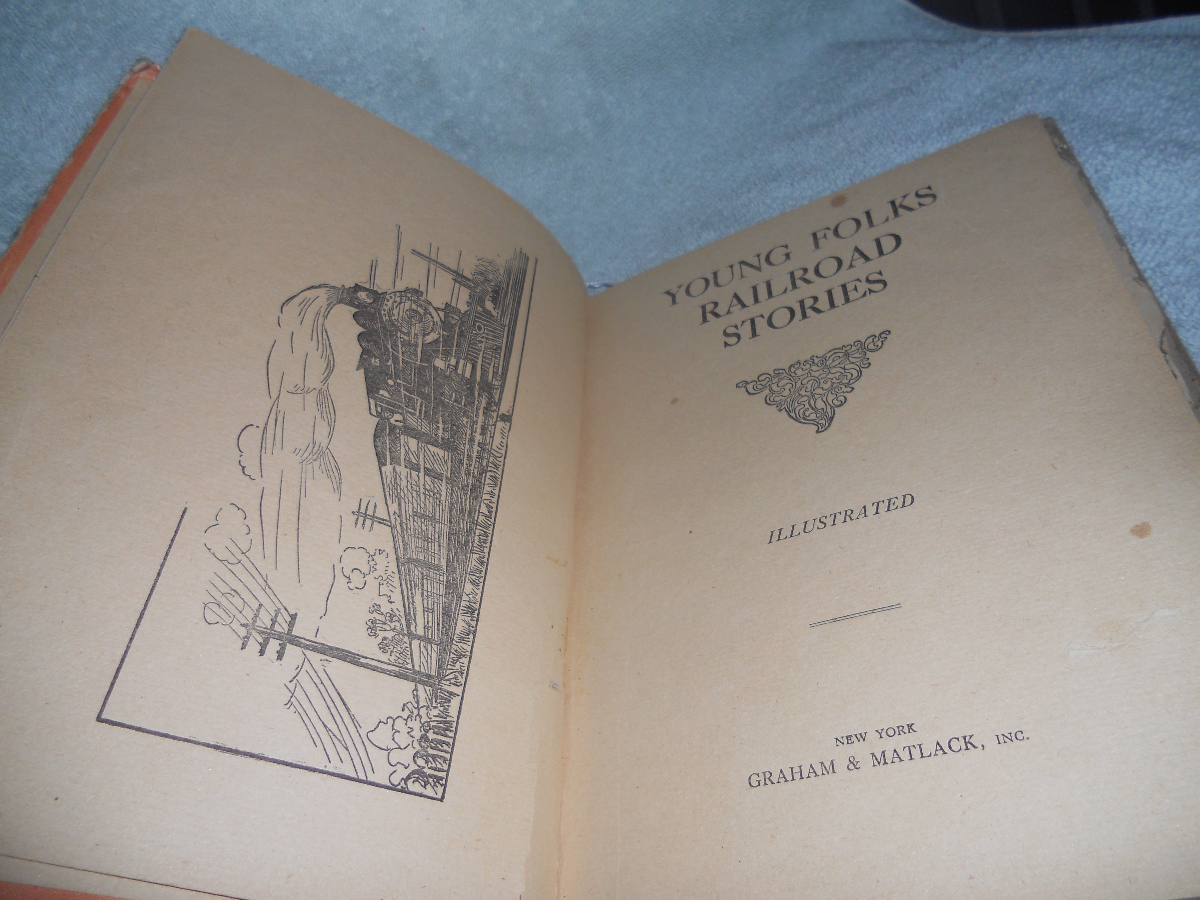 Young Folks Railroad Stories Book 1915
