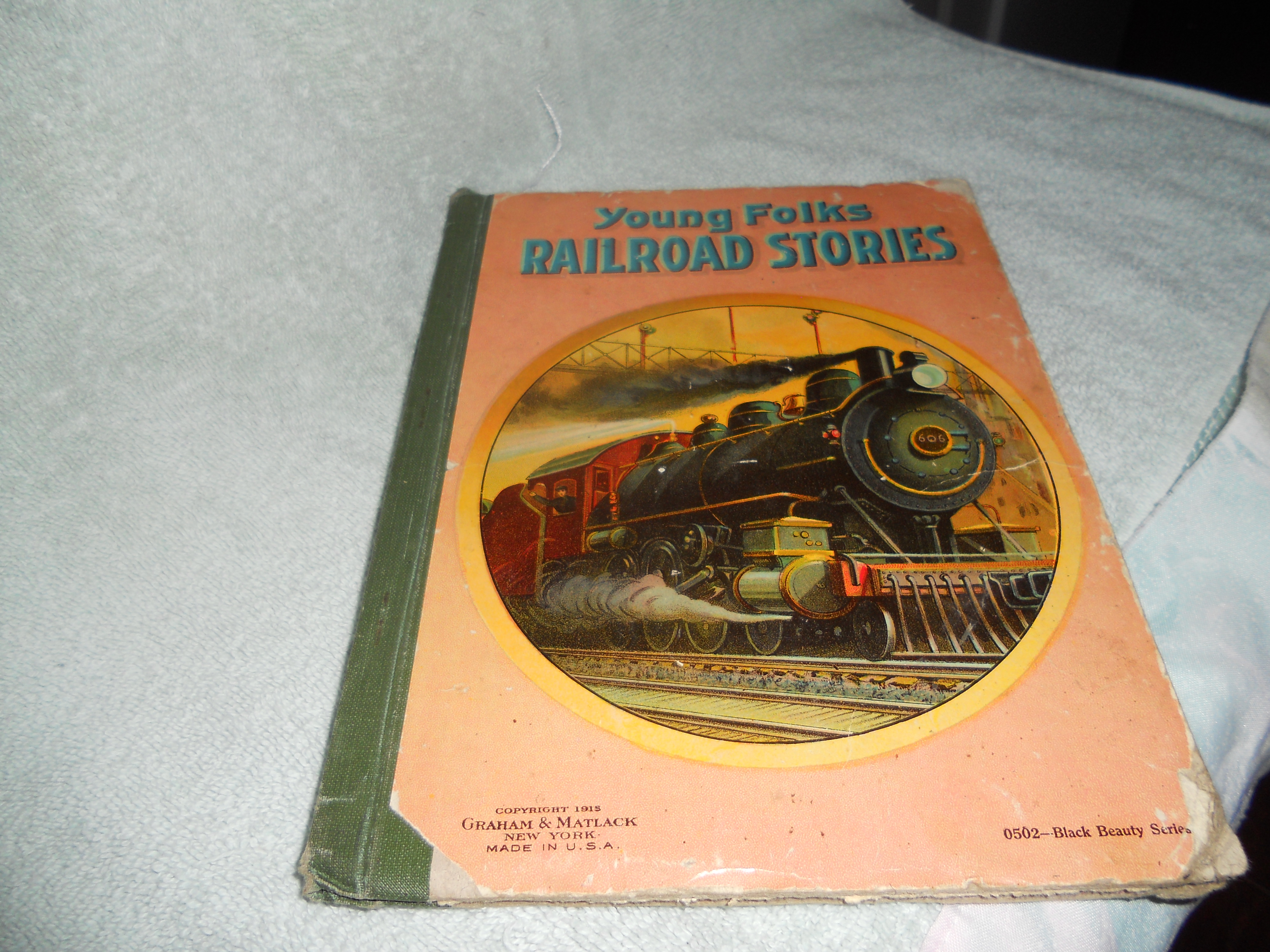 Young Folks Railroad Stories Book 1915