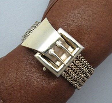 Bracelet Gold Fill Vintage Buckle Tassle