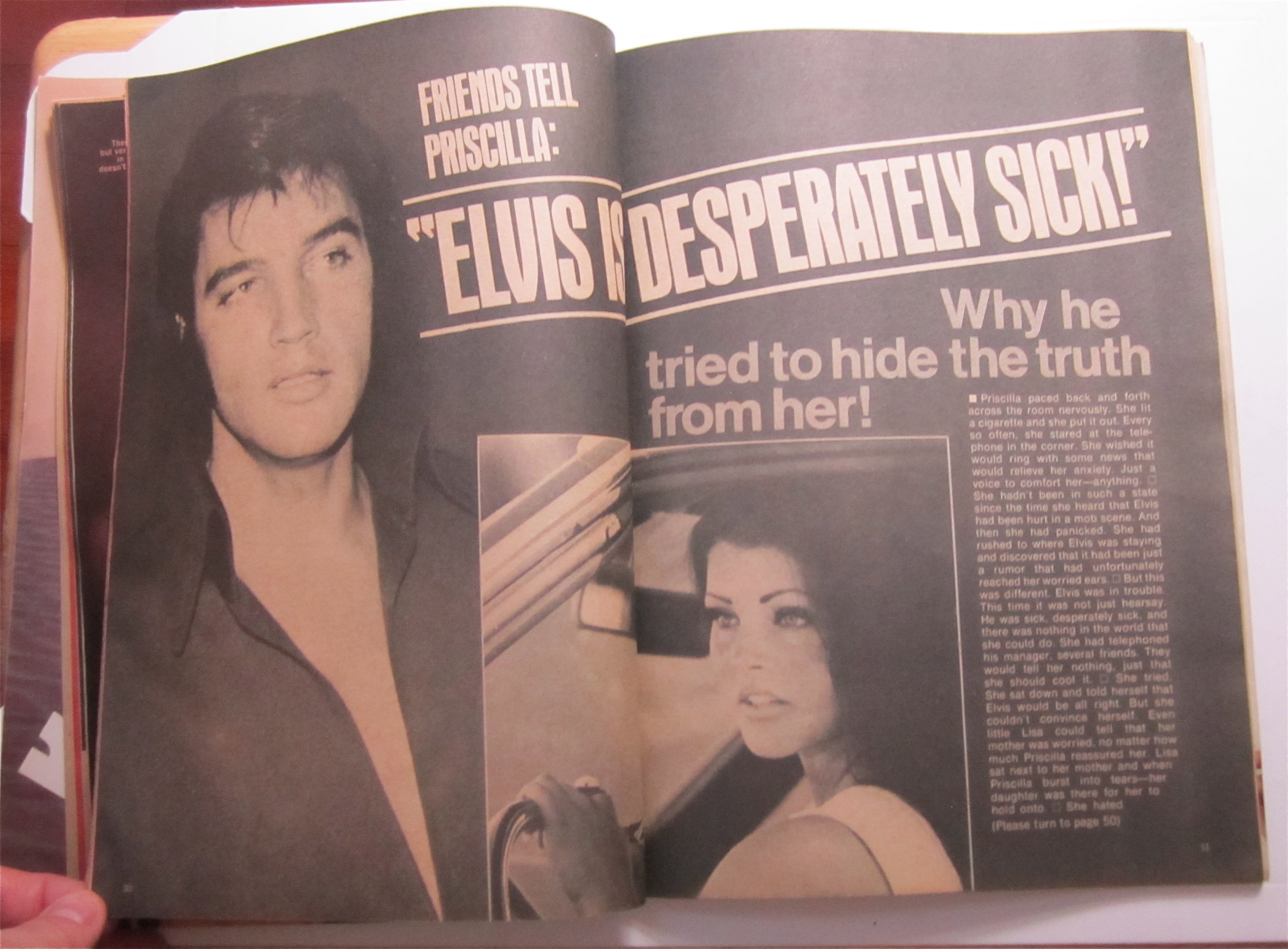 Photo Screen Magazine January 1974 Liz' Secret Wedding