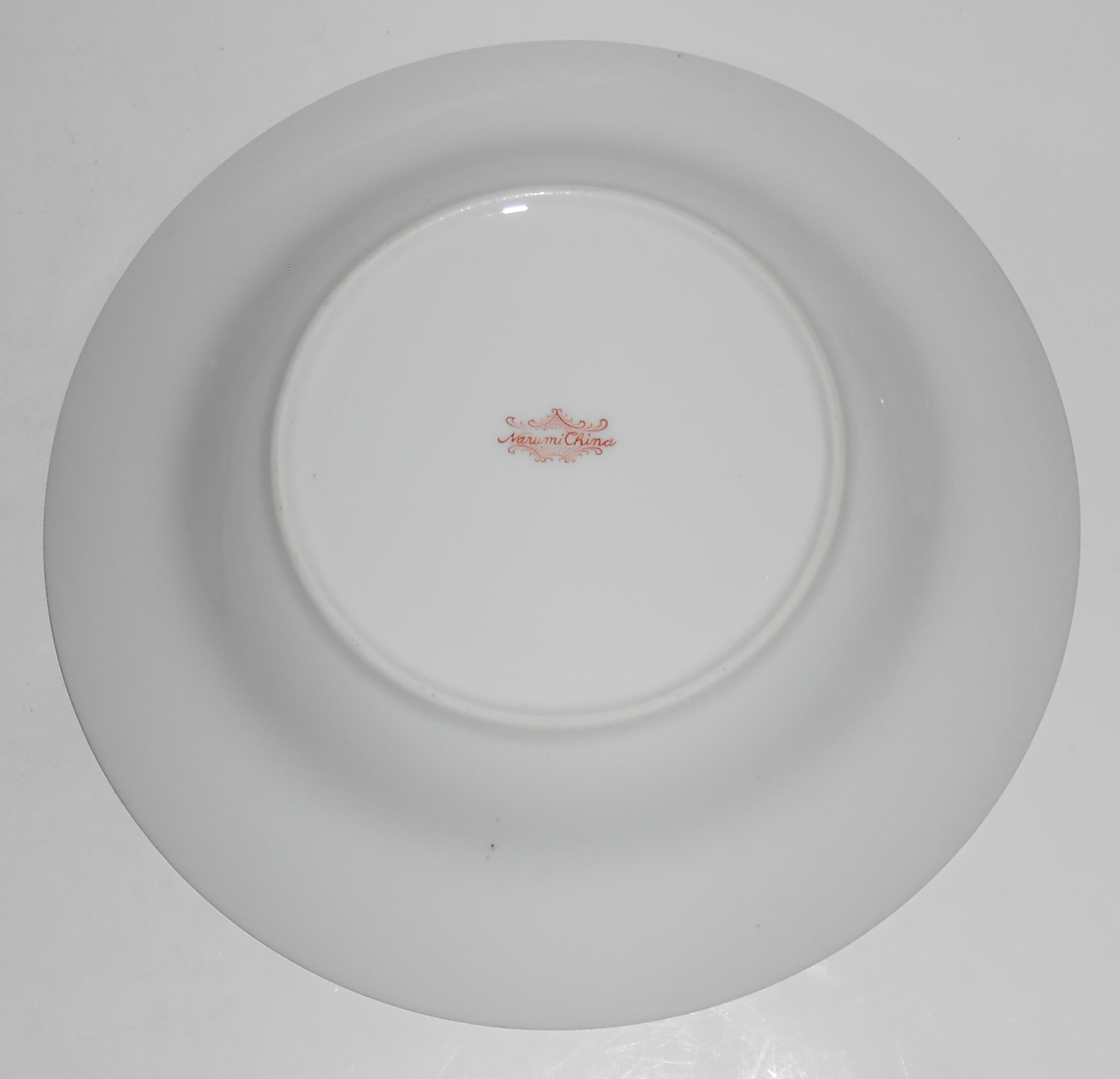 Narumi Porcelain China Japan Green Shoulder Gold Band S