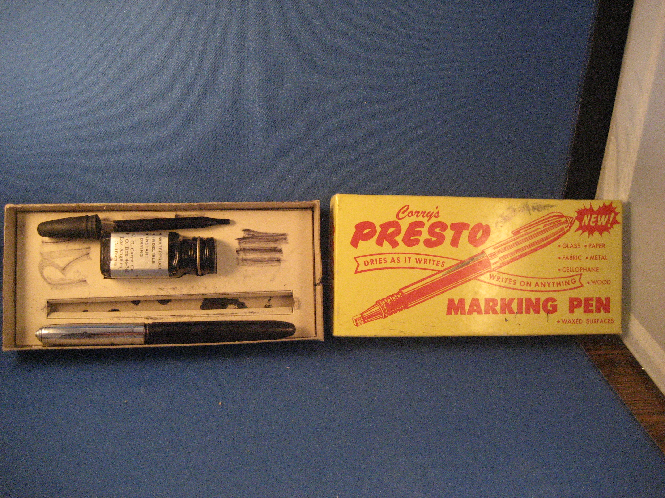 Corry's Presto Marking Pen