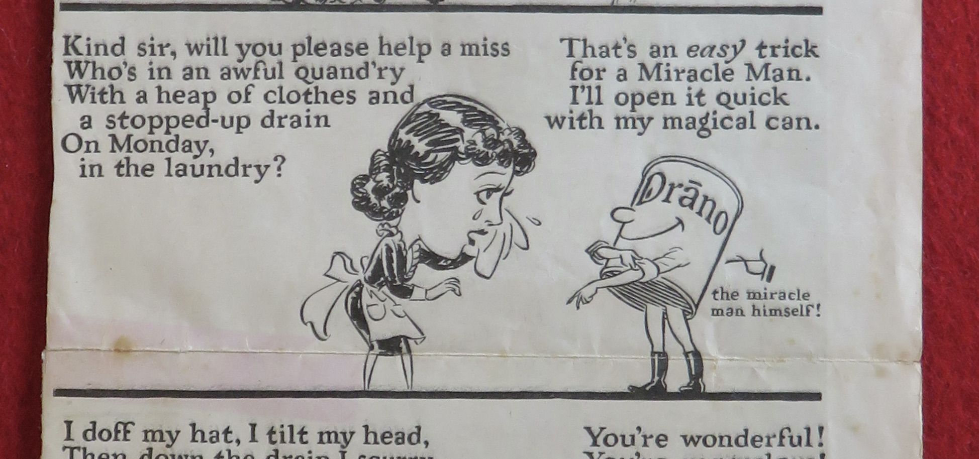 1934 Drano with Alice In Plumber Land