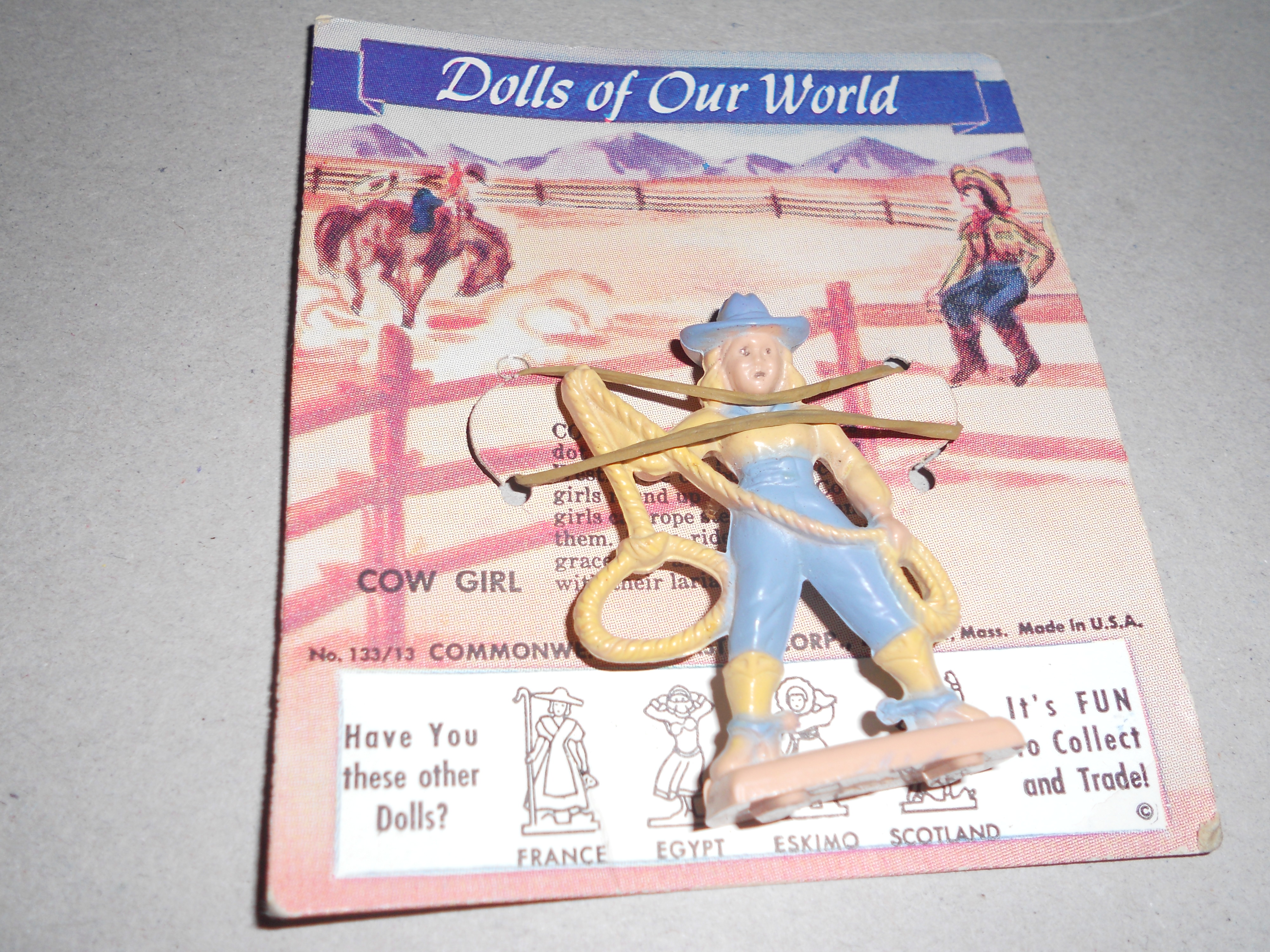 Commonwealth Dolls of Our World Cow Girl