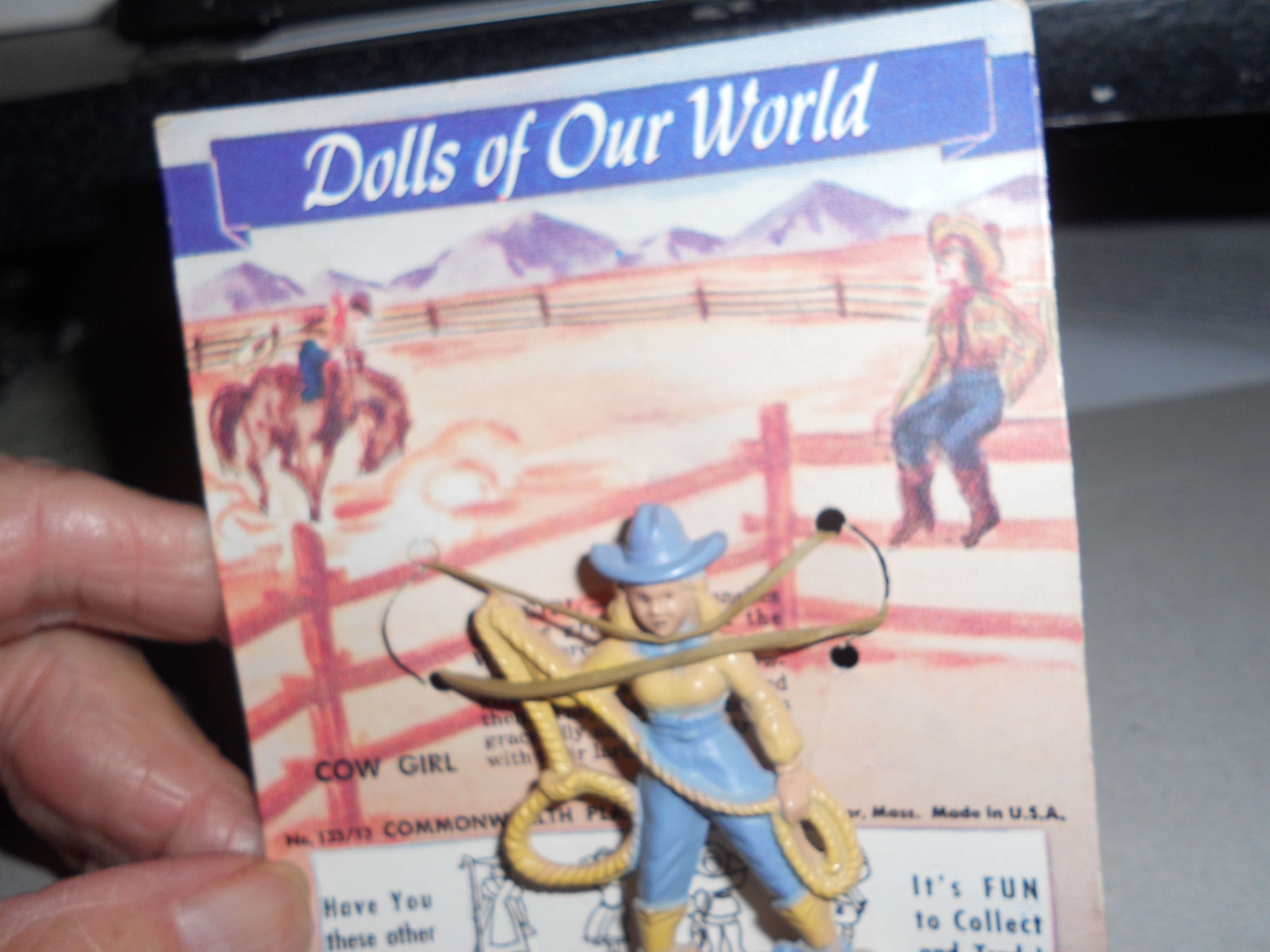 Commonwealth Dolls of Our World Cow Girl