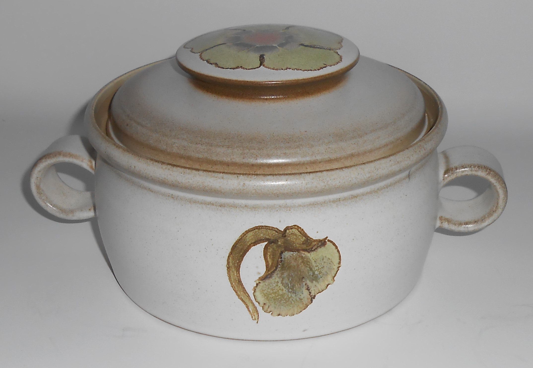 Denby Pottery Stoneware Troubadour 1-1/4 Quart Casserol