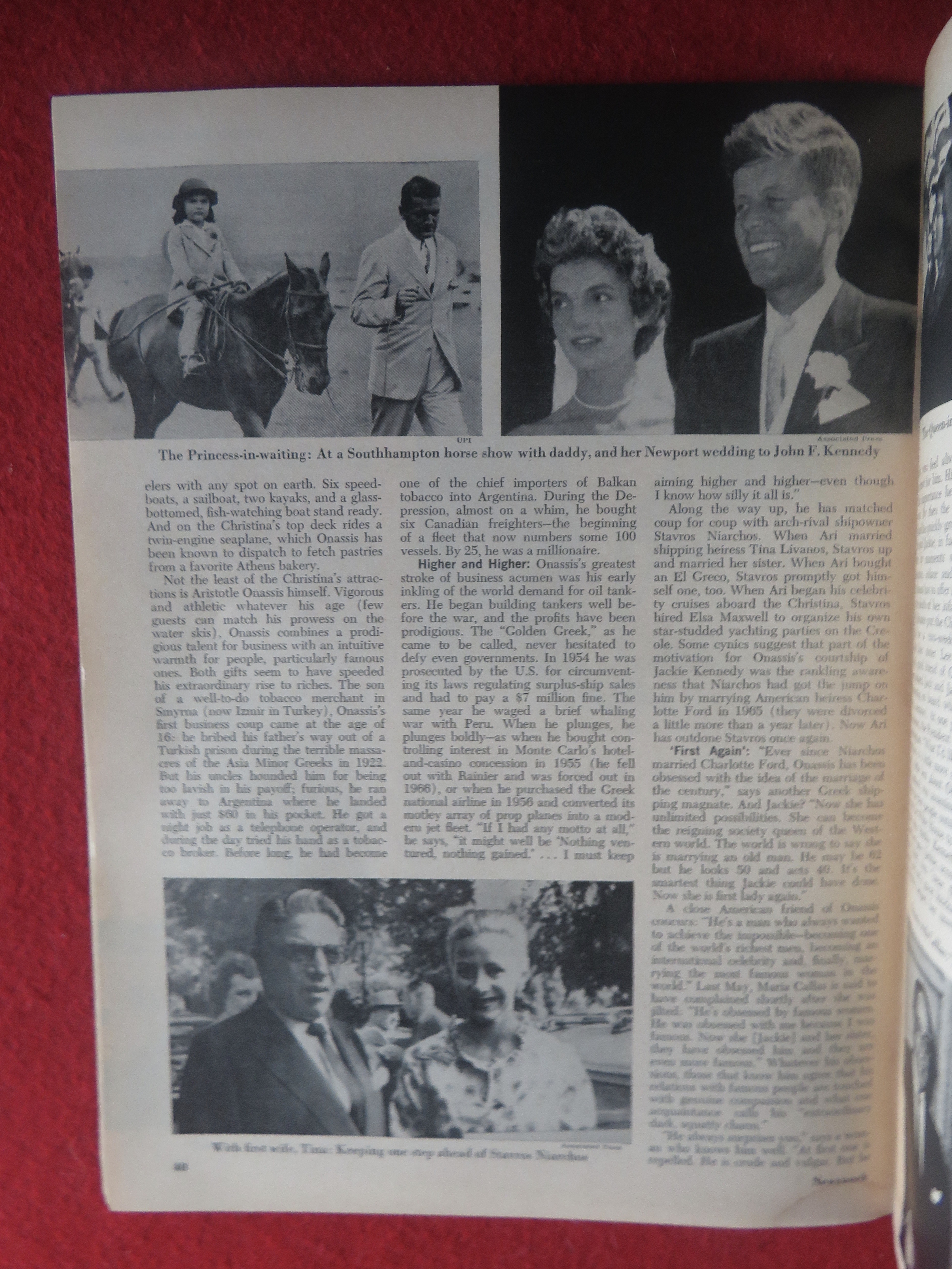 Newsweek Magazine-October 28, 1968-Jackie Onassis