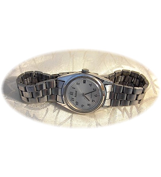 Stainless Steel PULSAR Wrist Watch