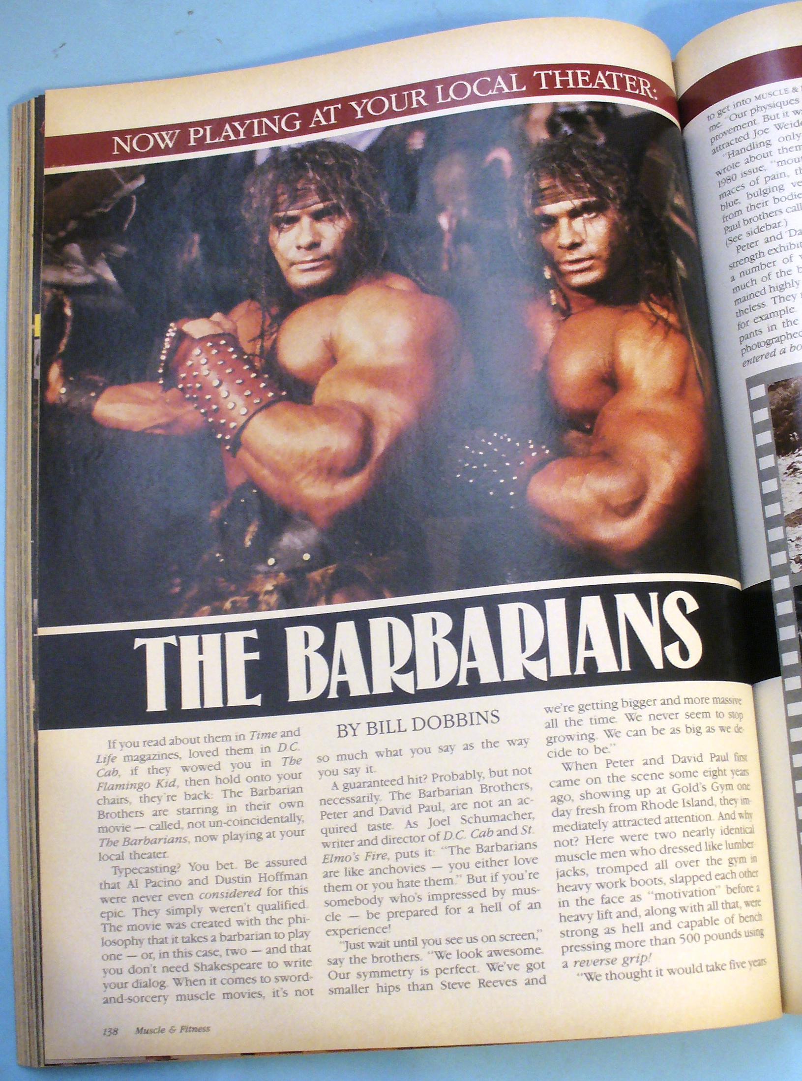 Weider Muscle & Fitness May 1987 Penny & James