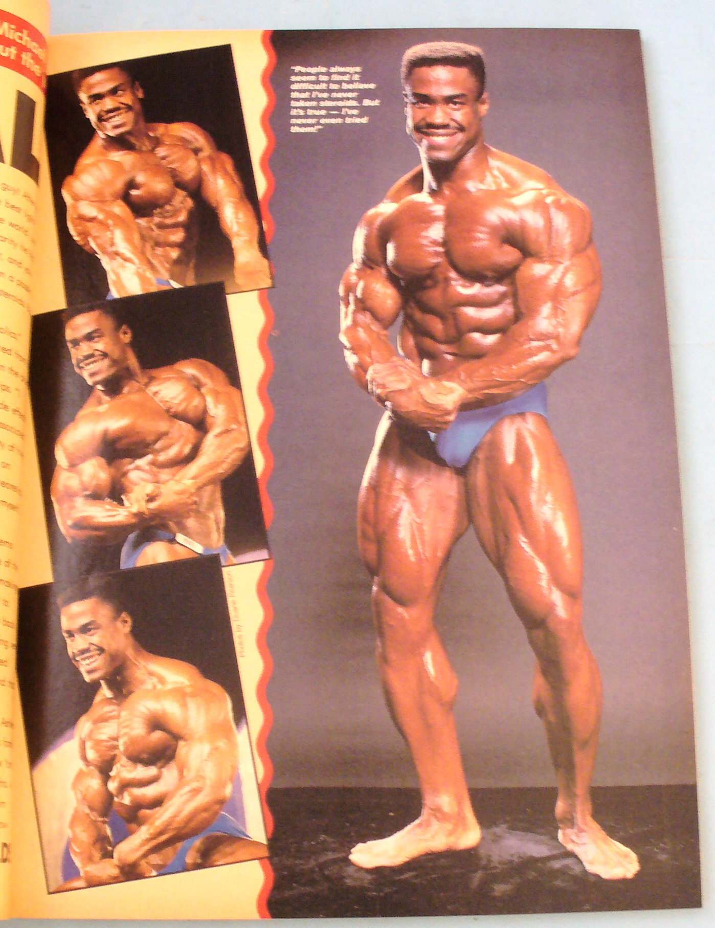 Weider Muscle & Fitness May 1987 Penny & James