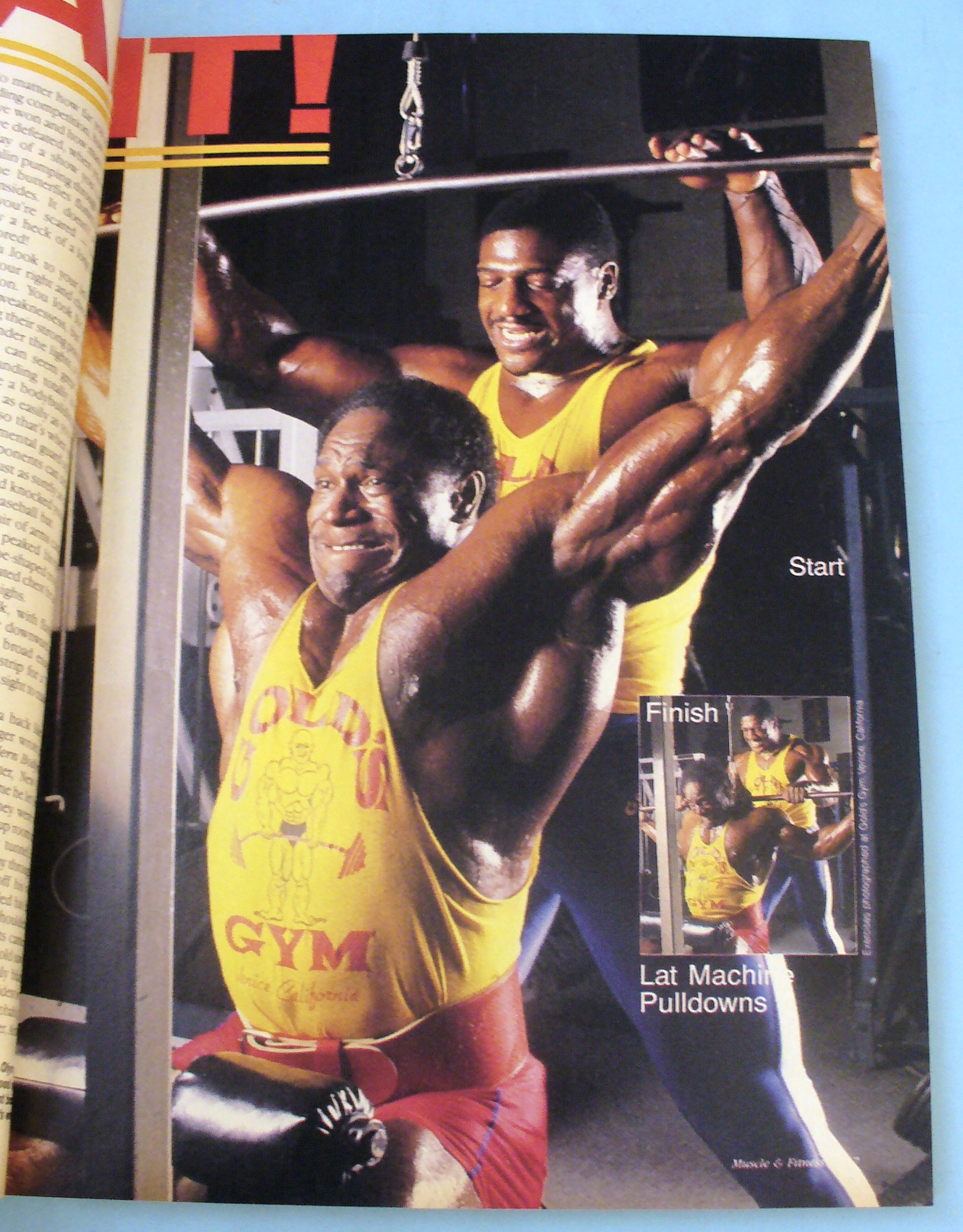 Weider Muscle & Fitness May 1987 Penny & James
