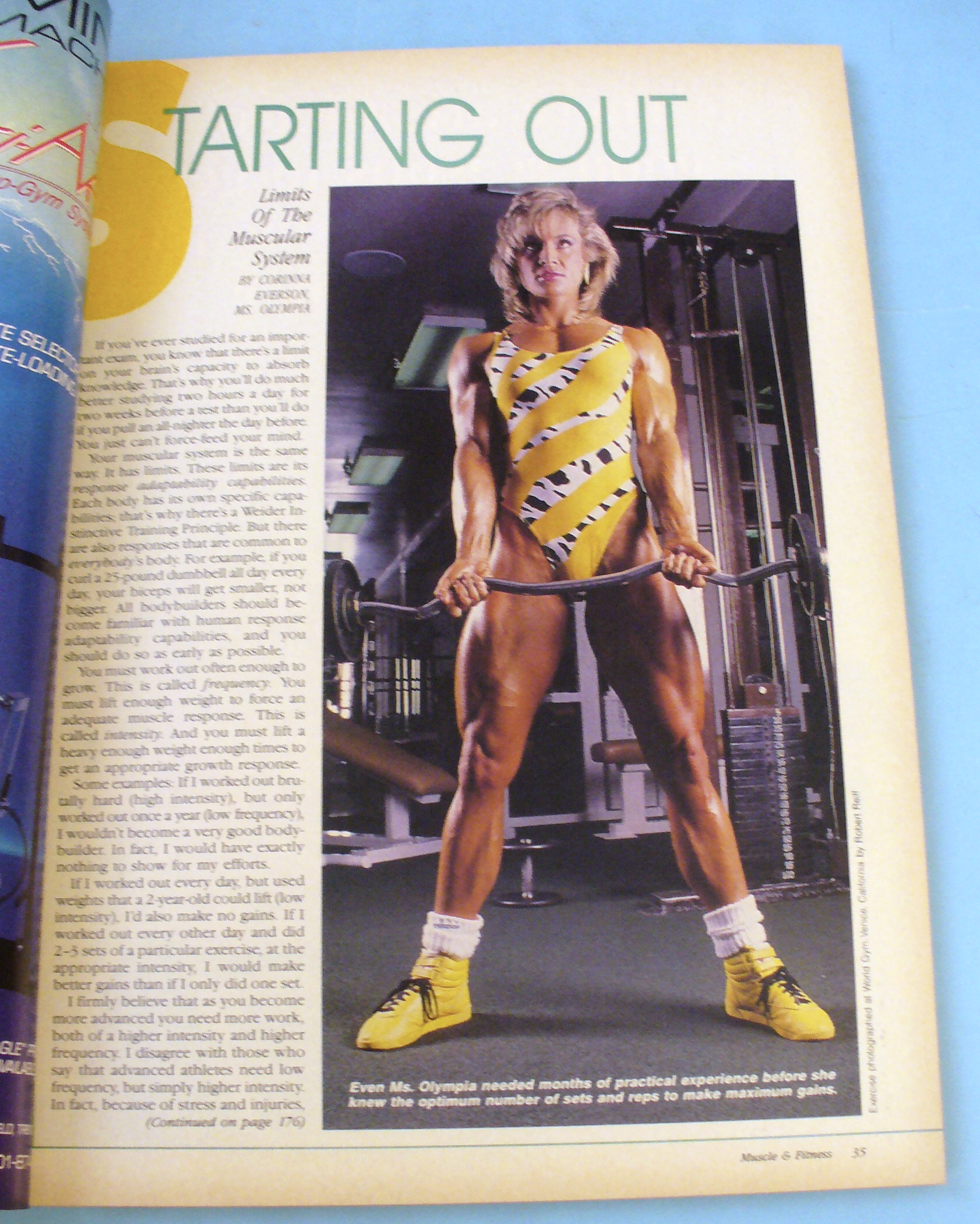 Weider Muscle & Fitness May 1987 Penny & James
