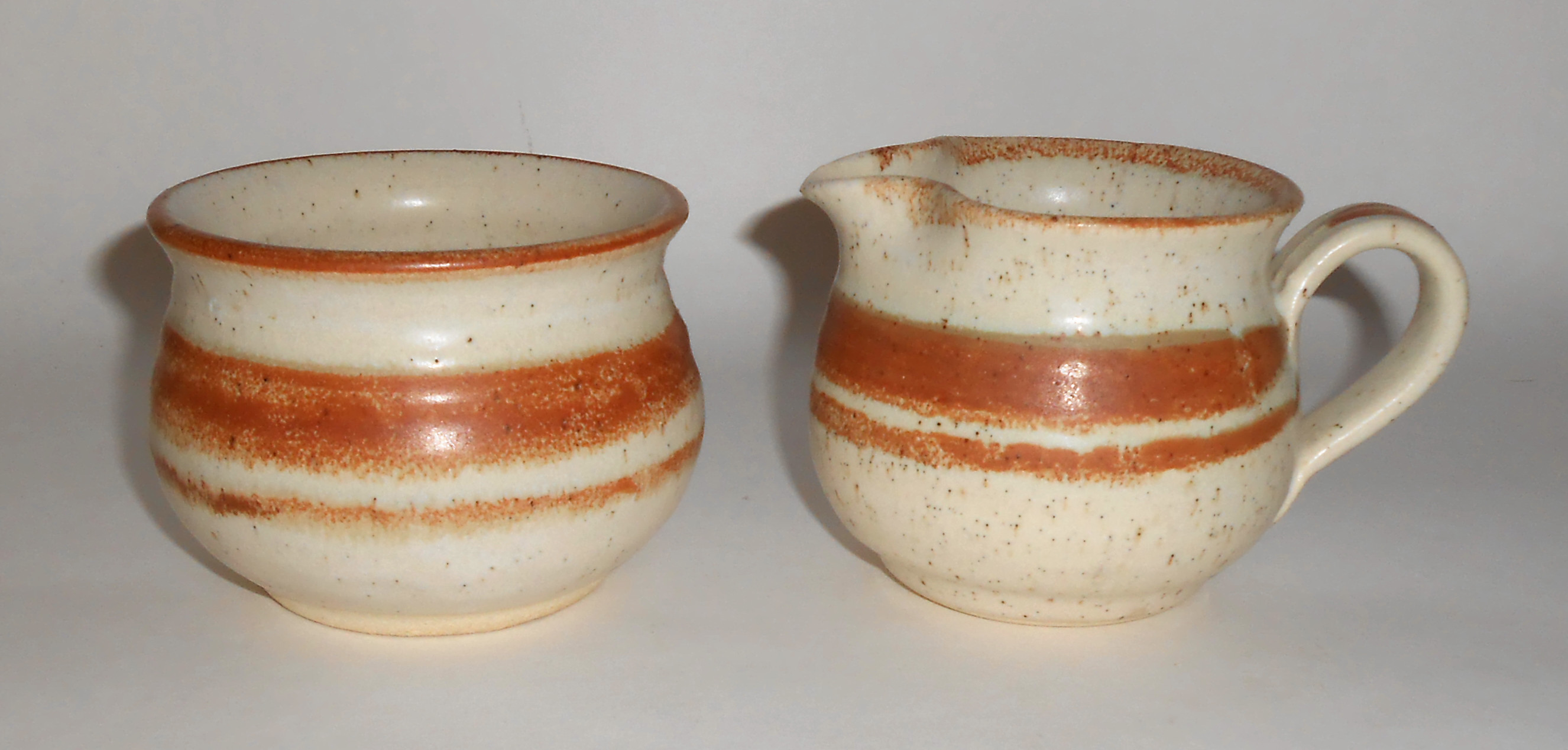Bennett Welsh Studio Pottery Handmade Decorated Creamer