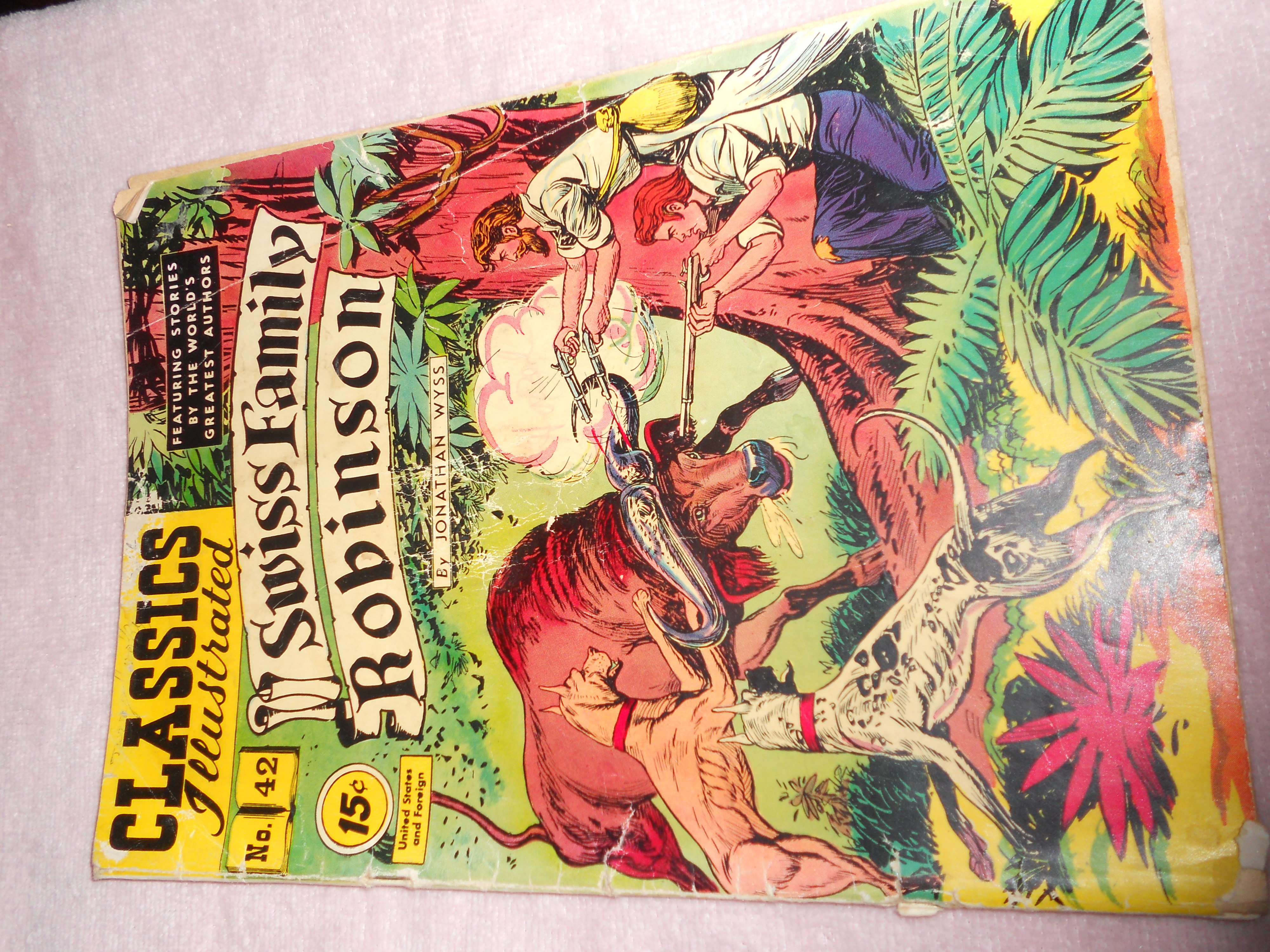 Swiss Family Robinson Comic,1947