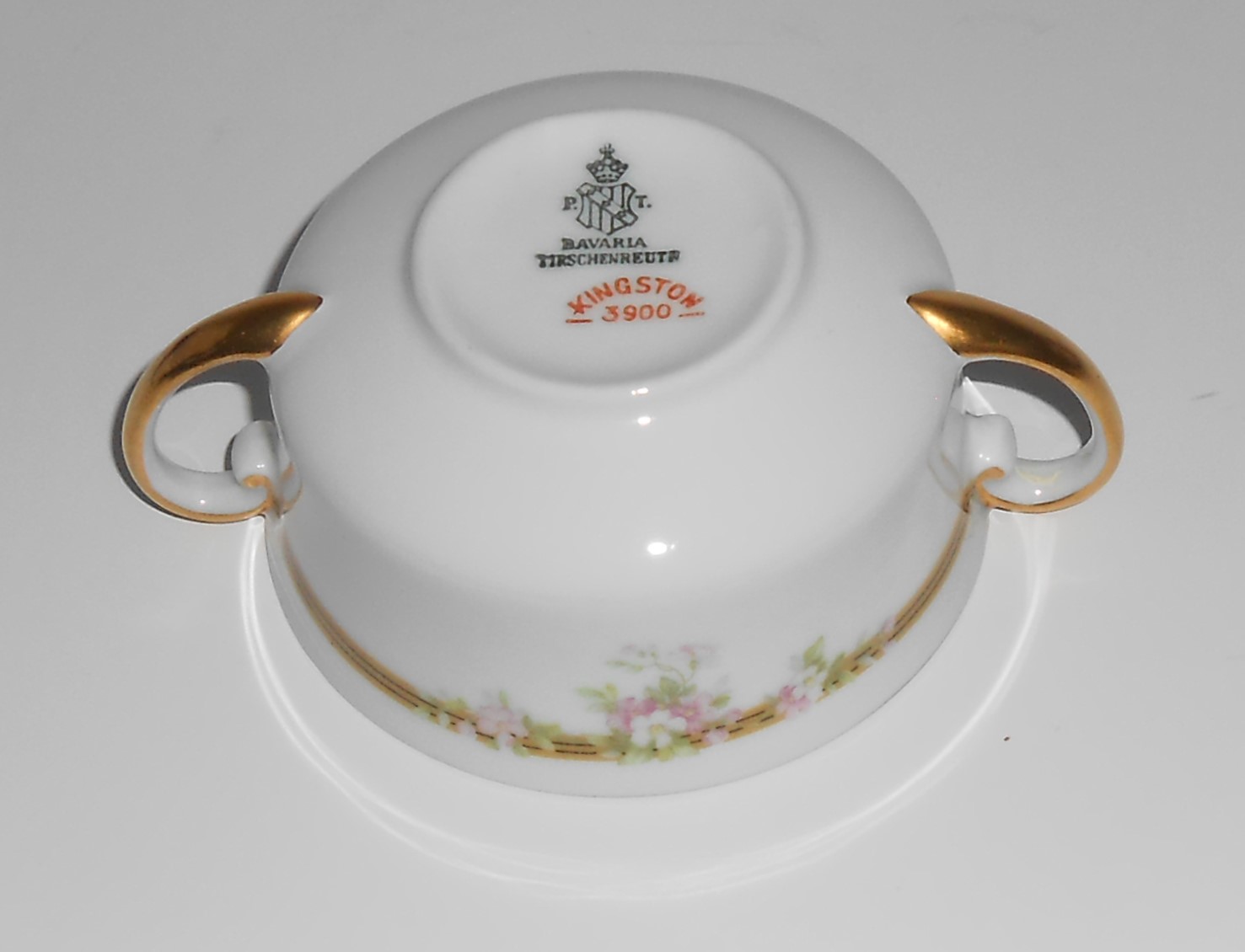 Tirschenreuth Porcelain China Kingston Boullion Soup