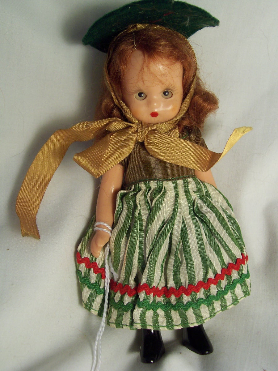 Nancy Ann Doll One Two Button My Shoe