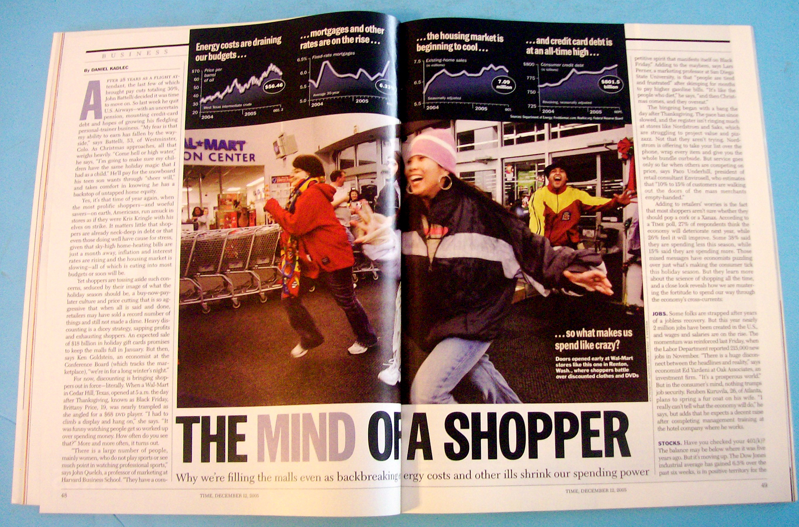 Time Magazine December 12, 2005 Spielberg's Secret