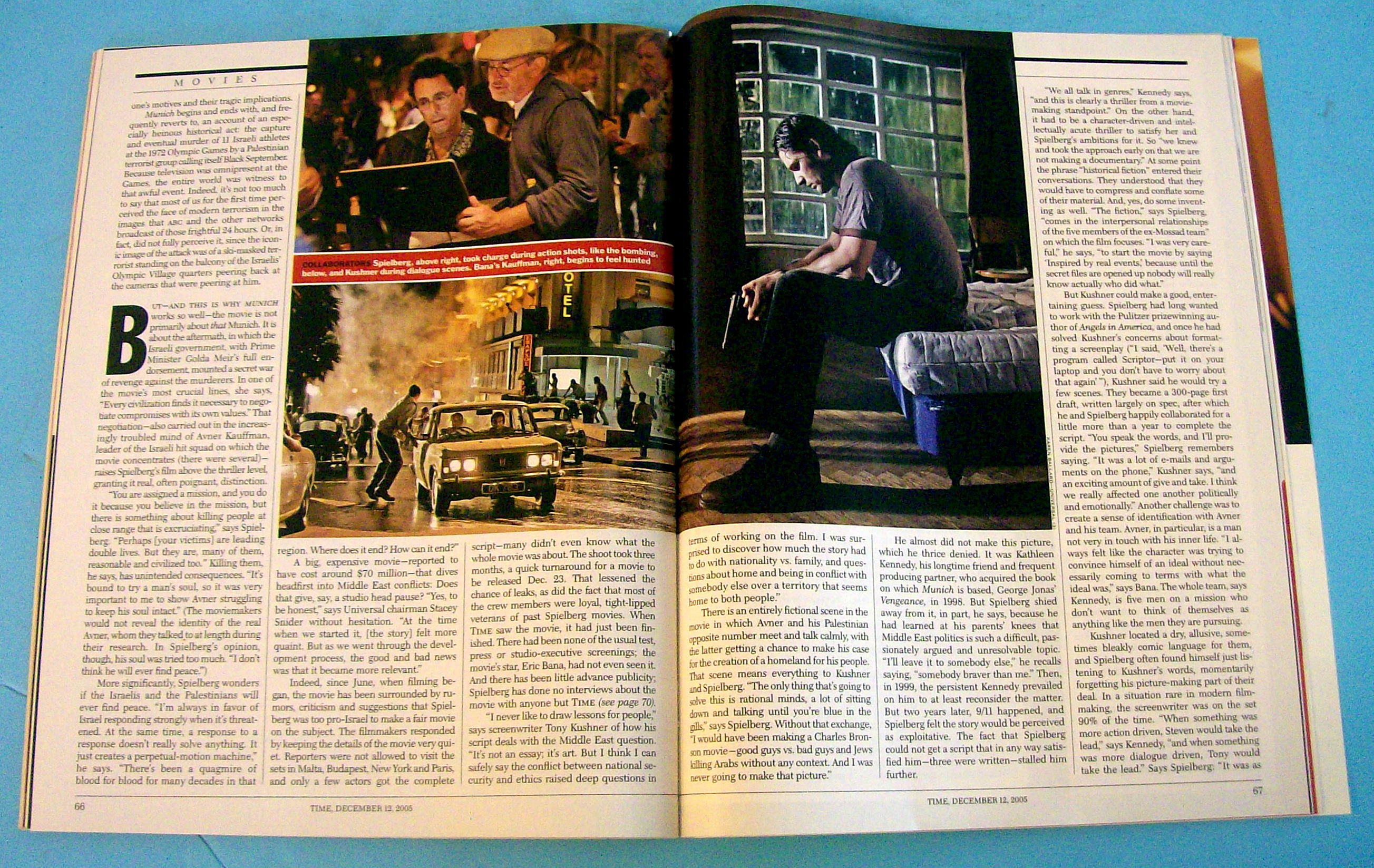 Time Magazine December 12, 2005 Spielberg's Secret