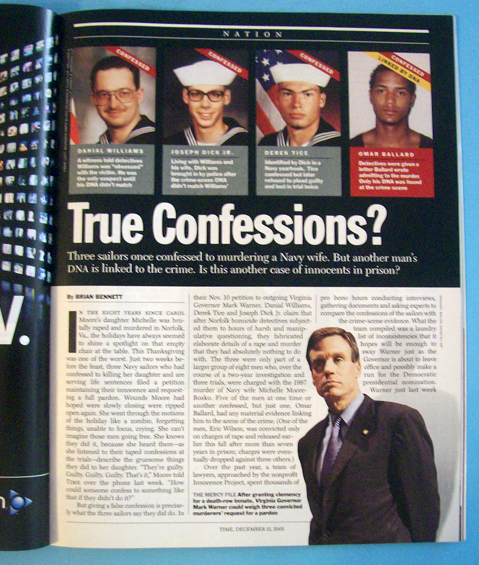 Time Magazine December 12, 2005 Spielberg's Secret
