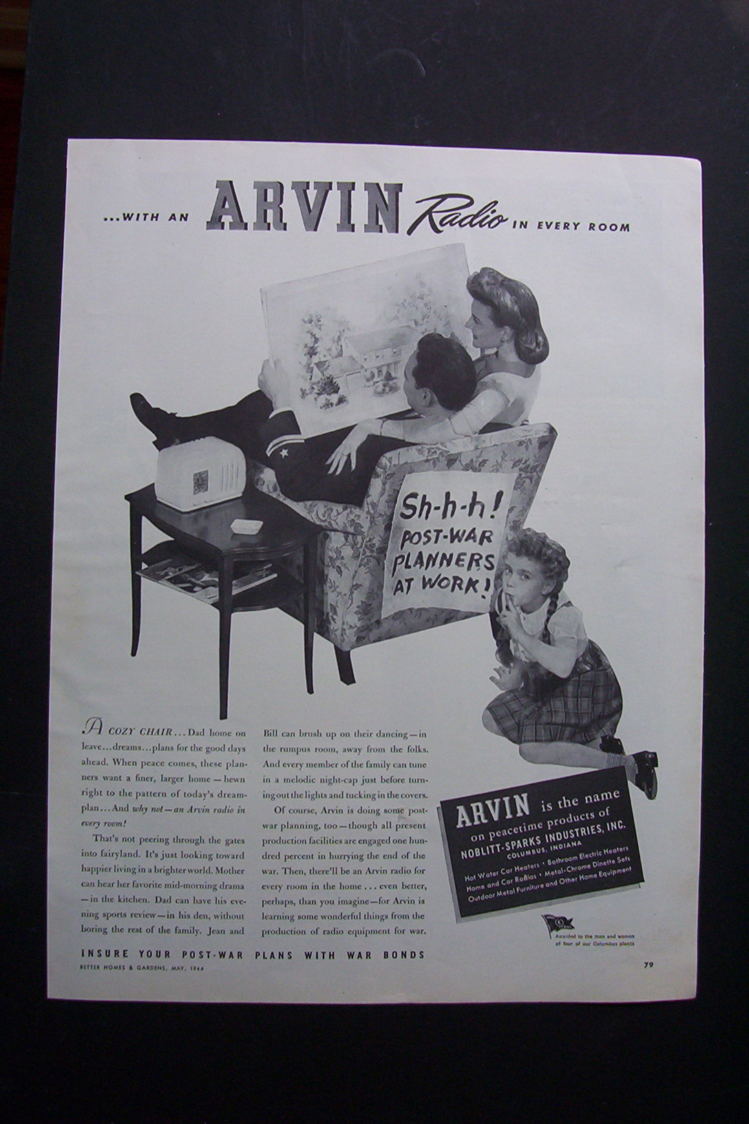 1944 Arvin Radio