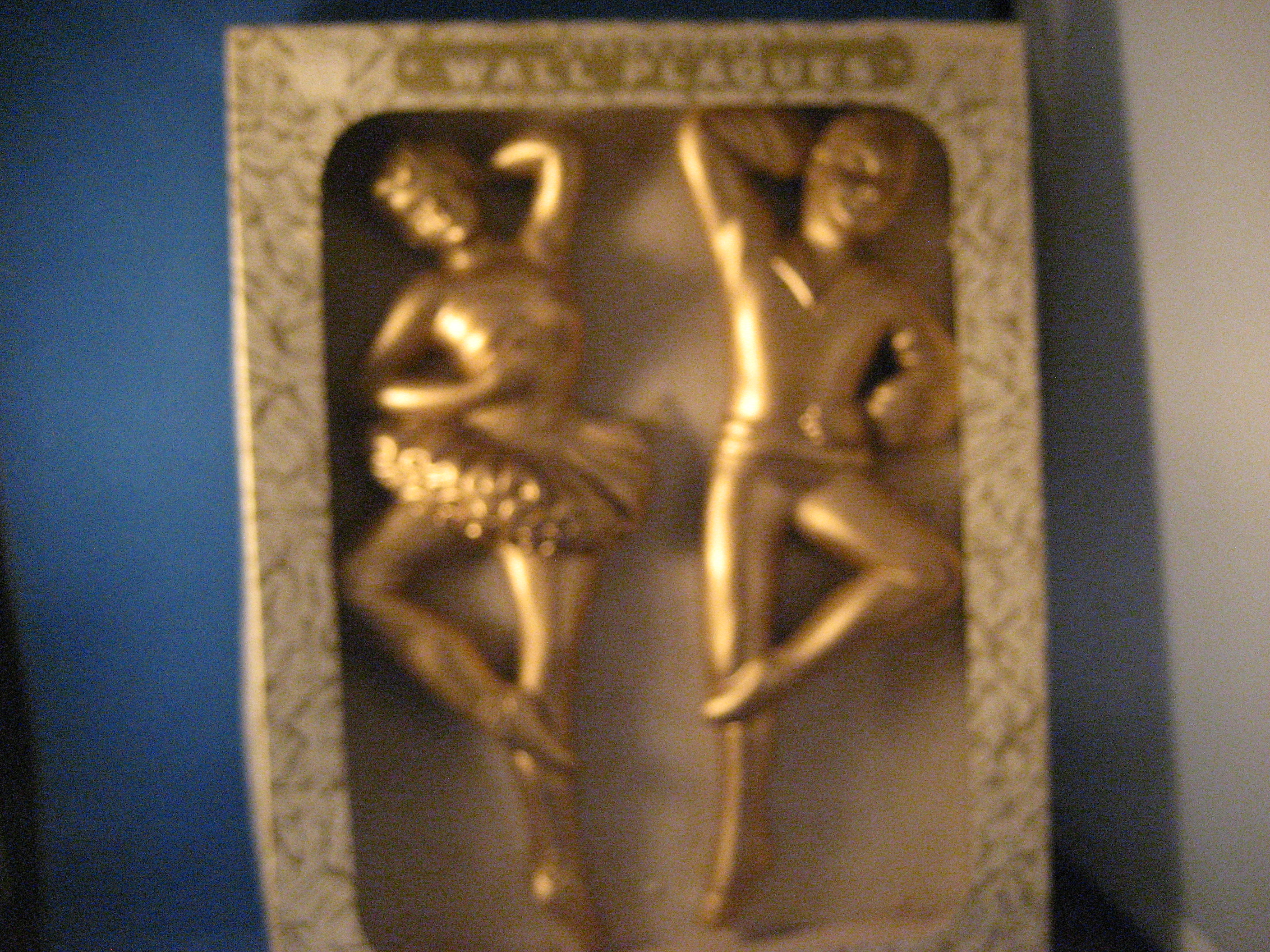 Chalkware Ballerina Plaques