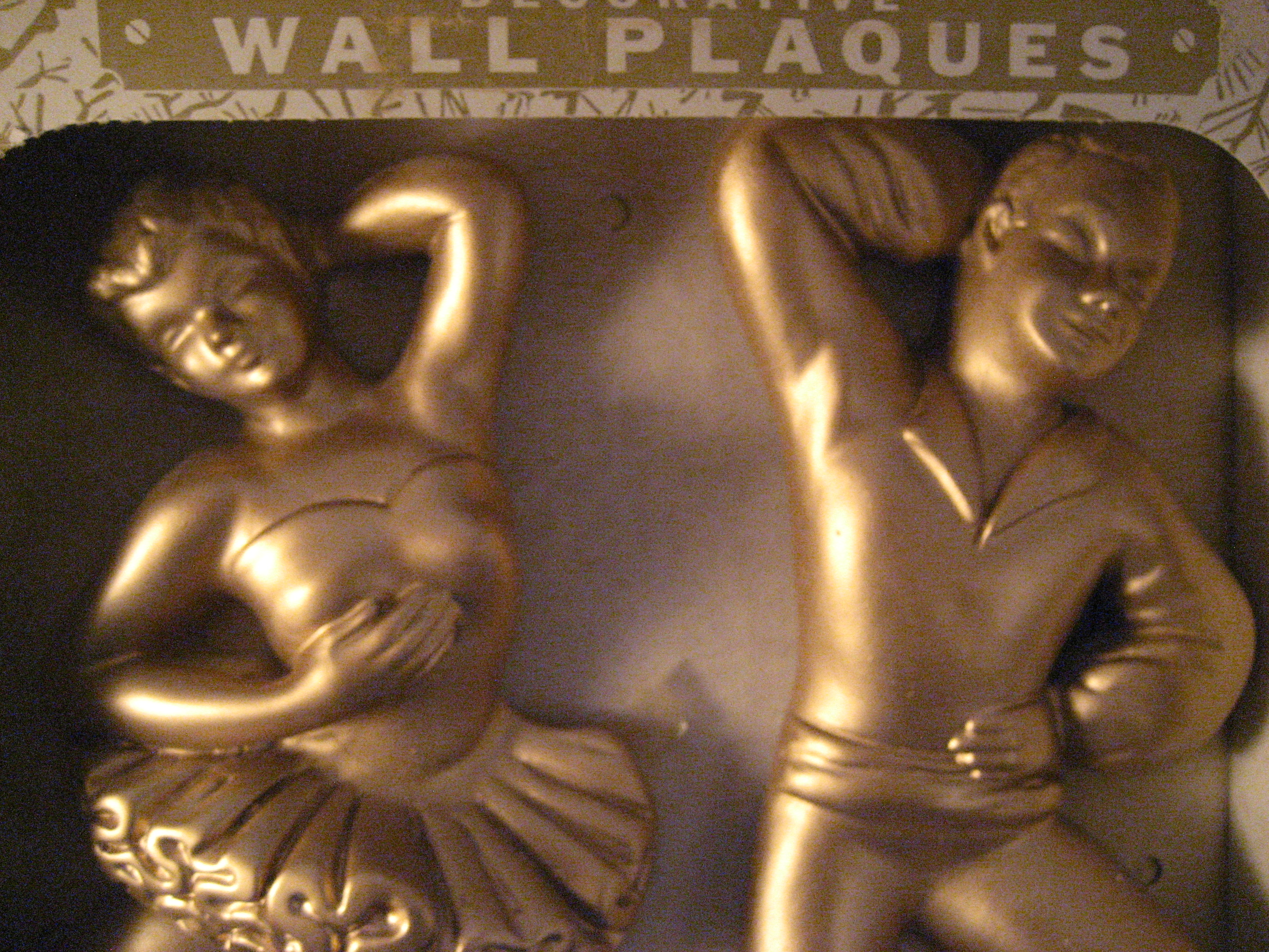 Chalkware Ballerina Plaques