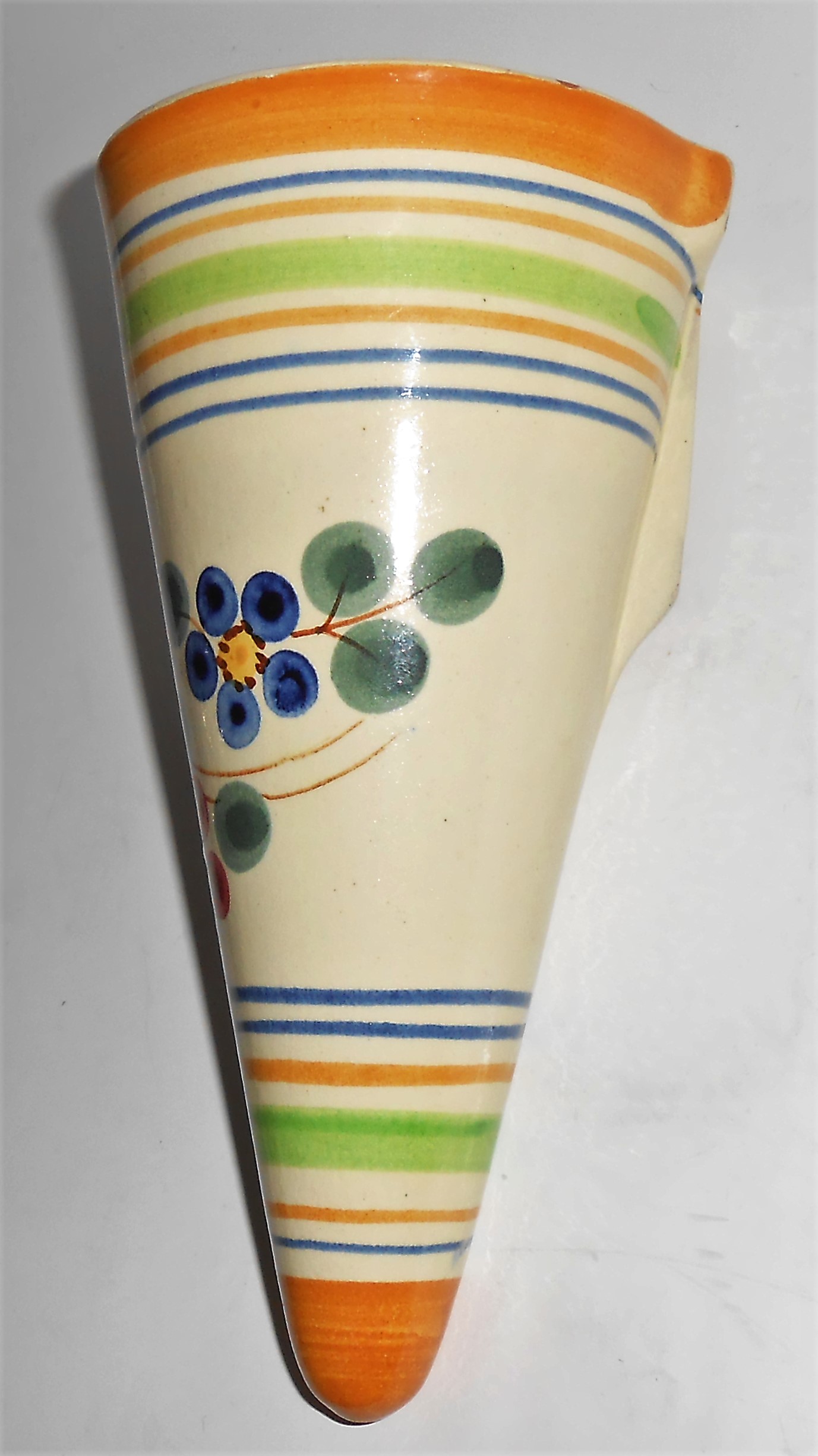 Peters And Reed Art Pottery #34 Florentine Wall Pocket