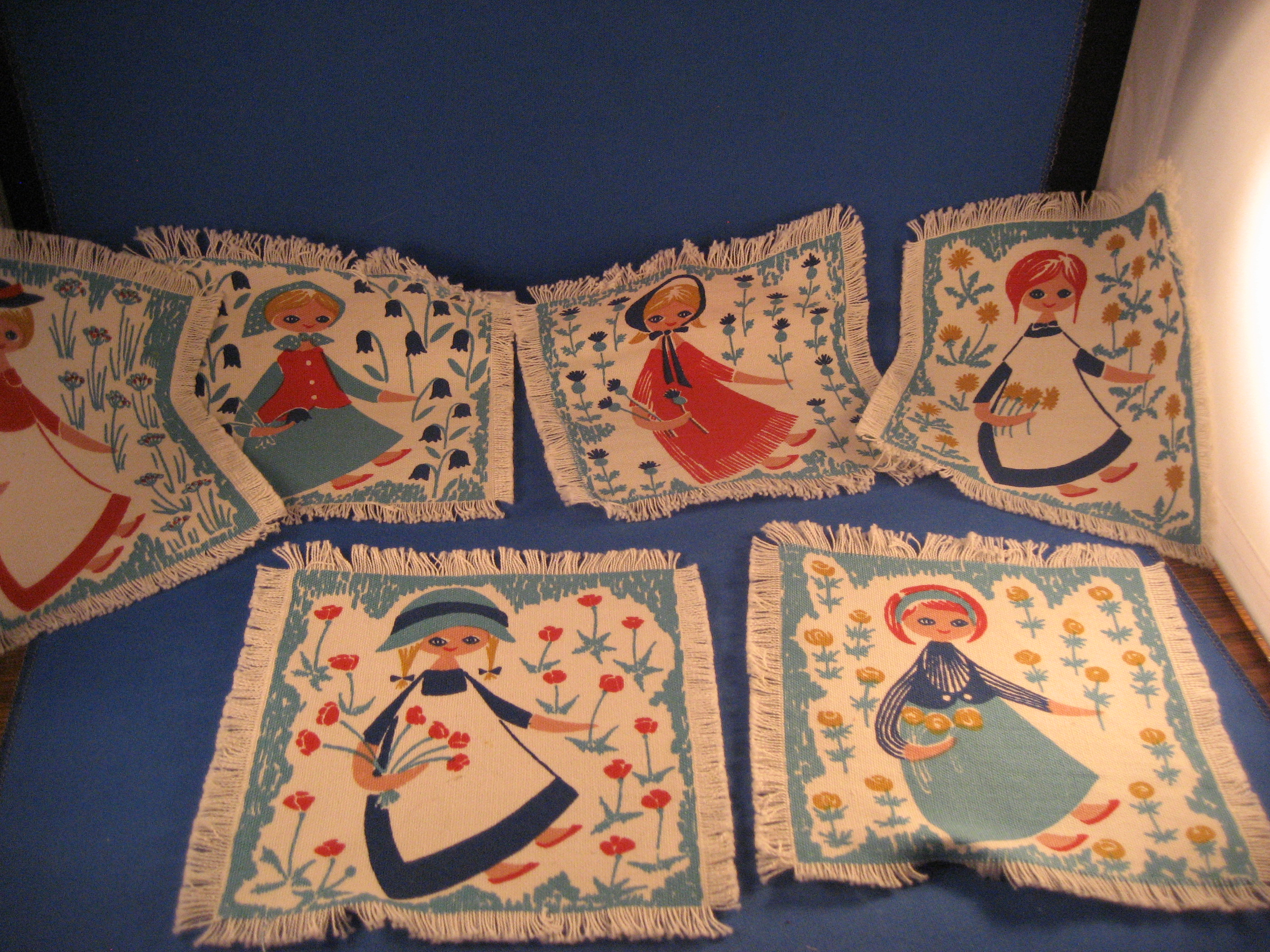 Six Cloth Coasters
