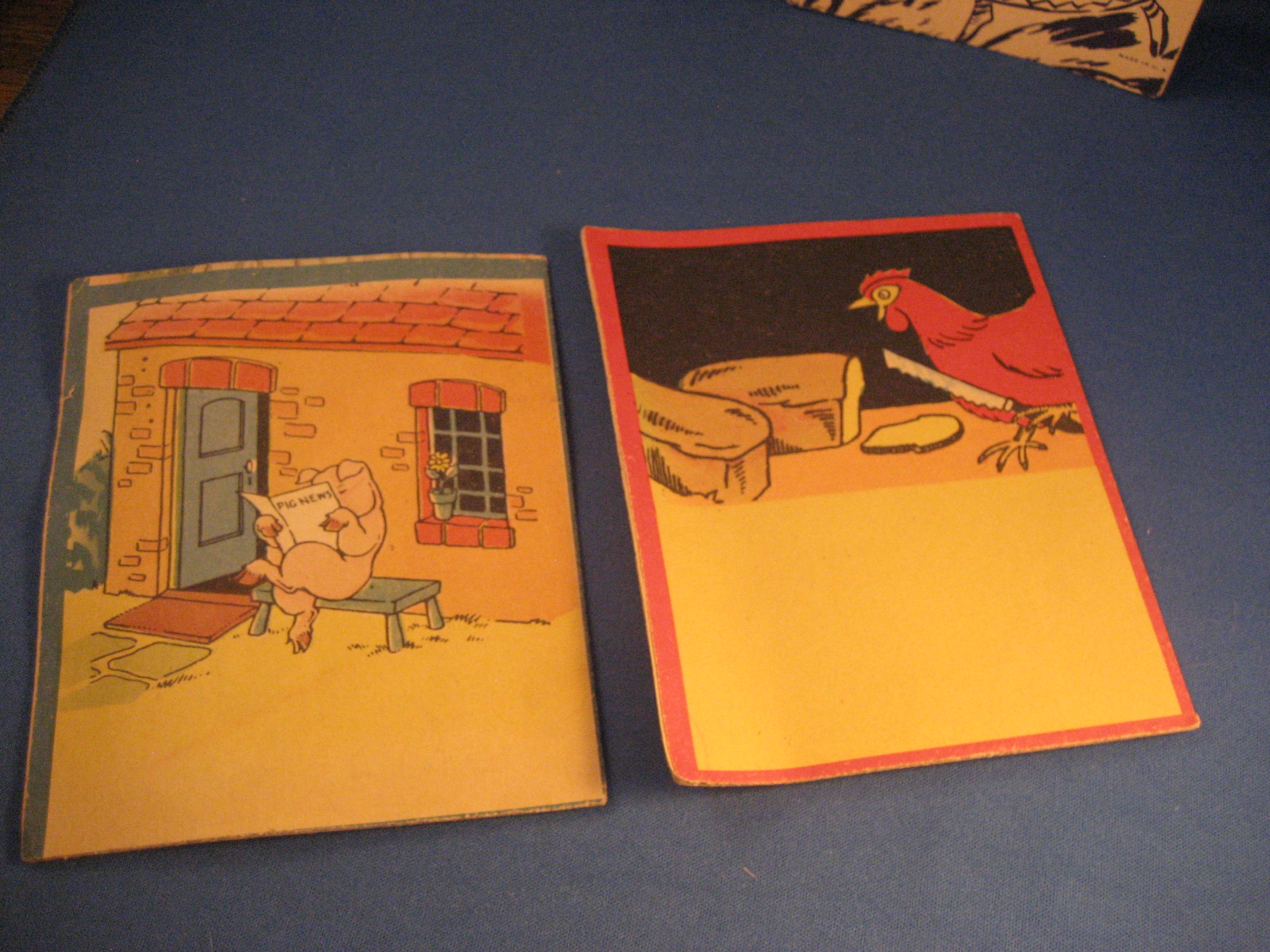 Four Vintage Give A Way Books