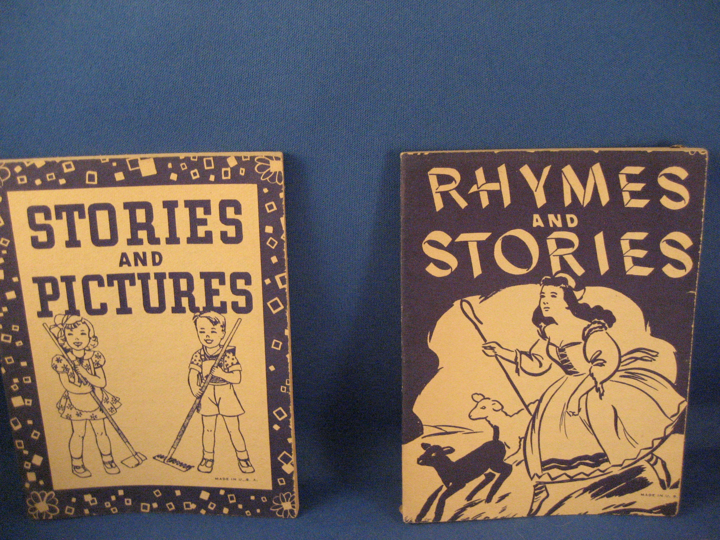 Four Vintage Give A Way Books