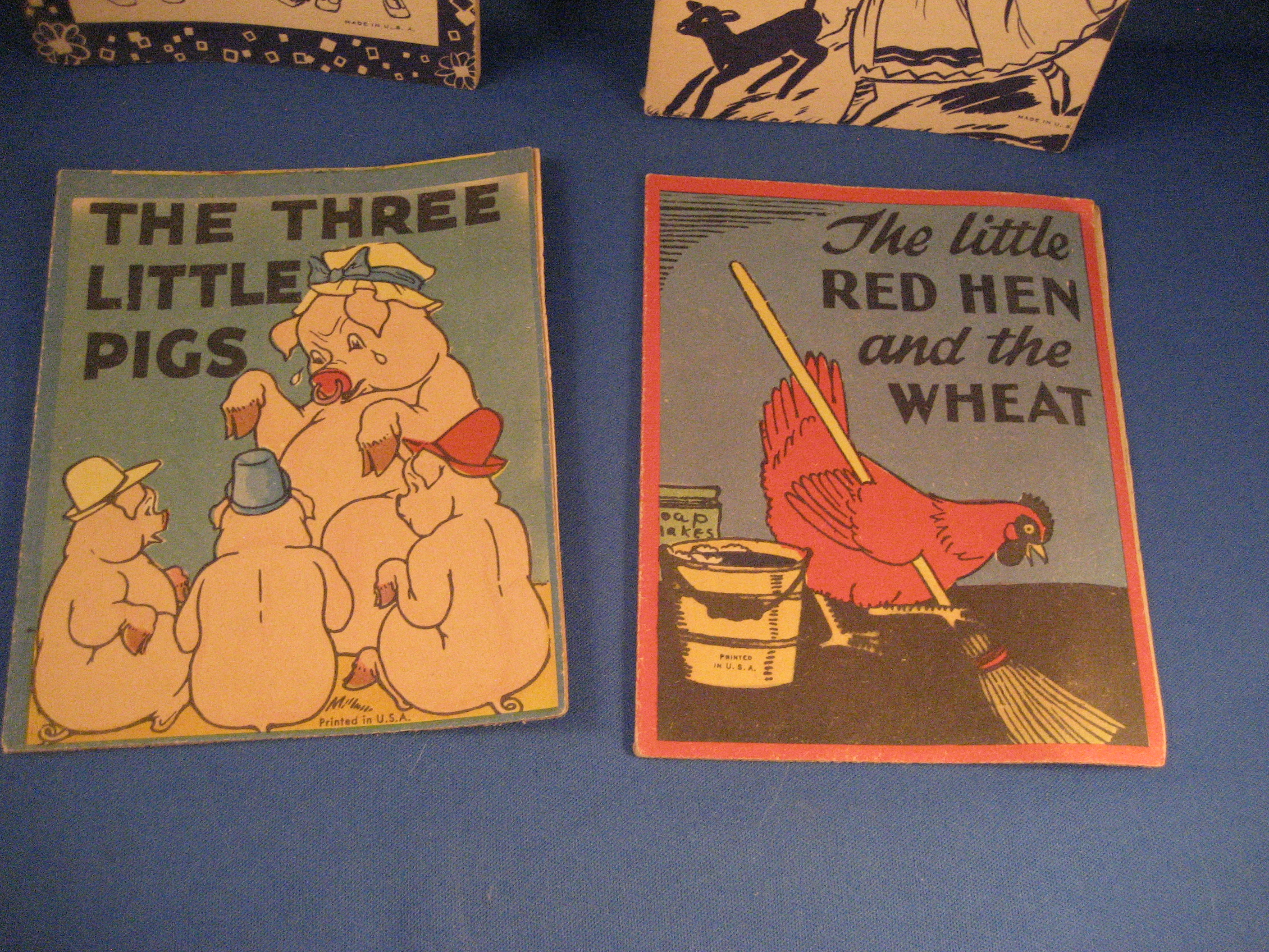 Four Vintage Give A Way Books