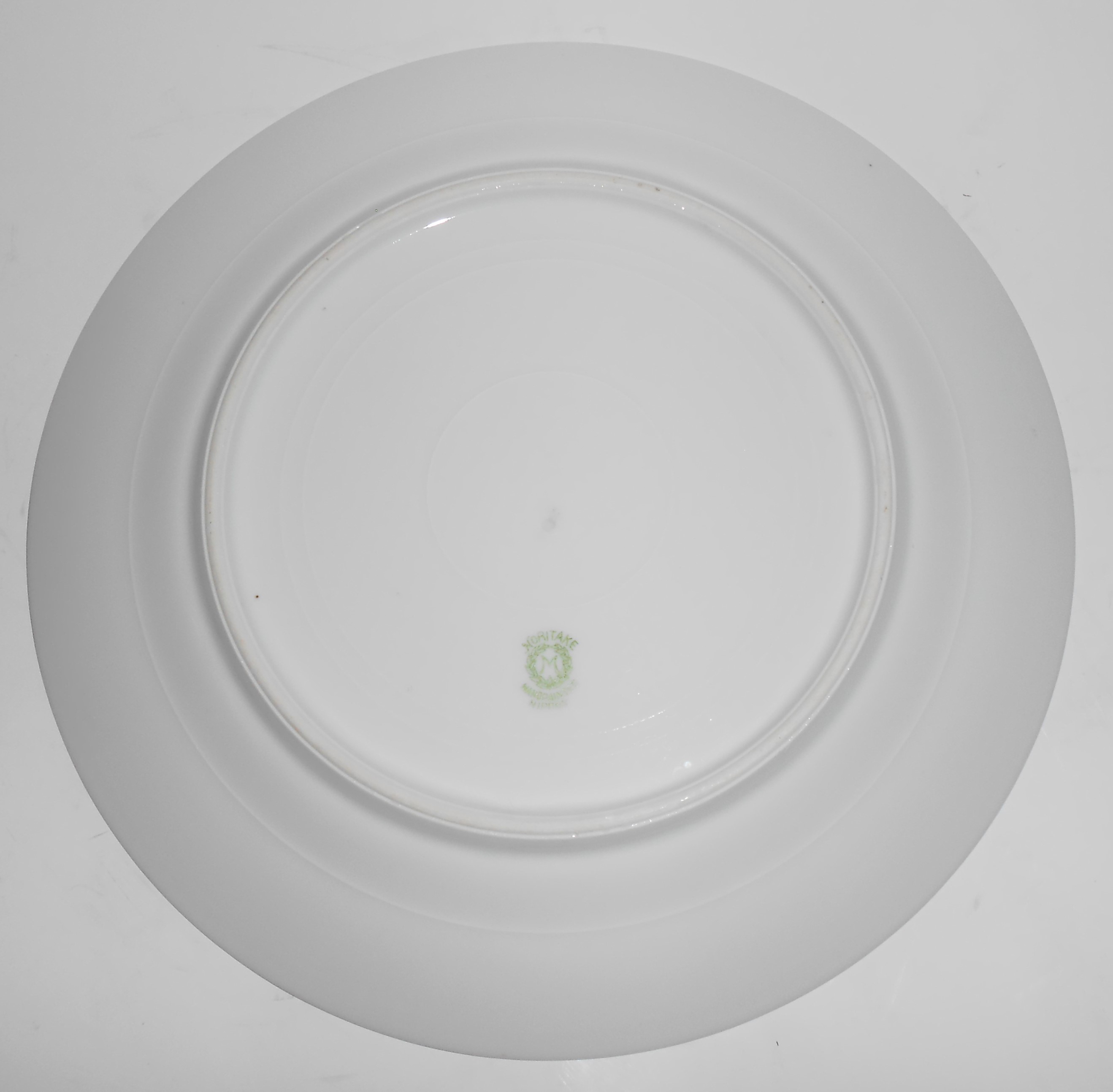 Noritake Nippon Porcelain China Floral/Gold Dinner Pl