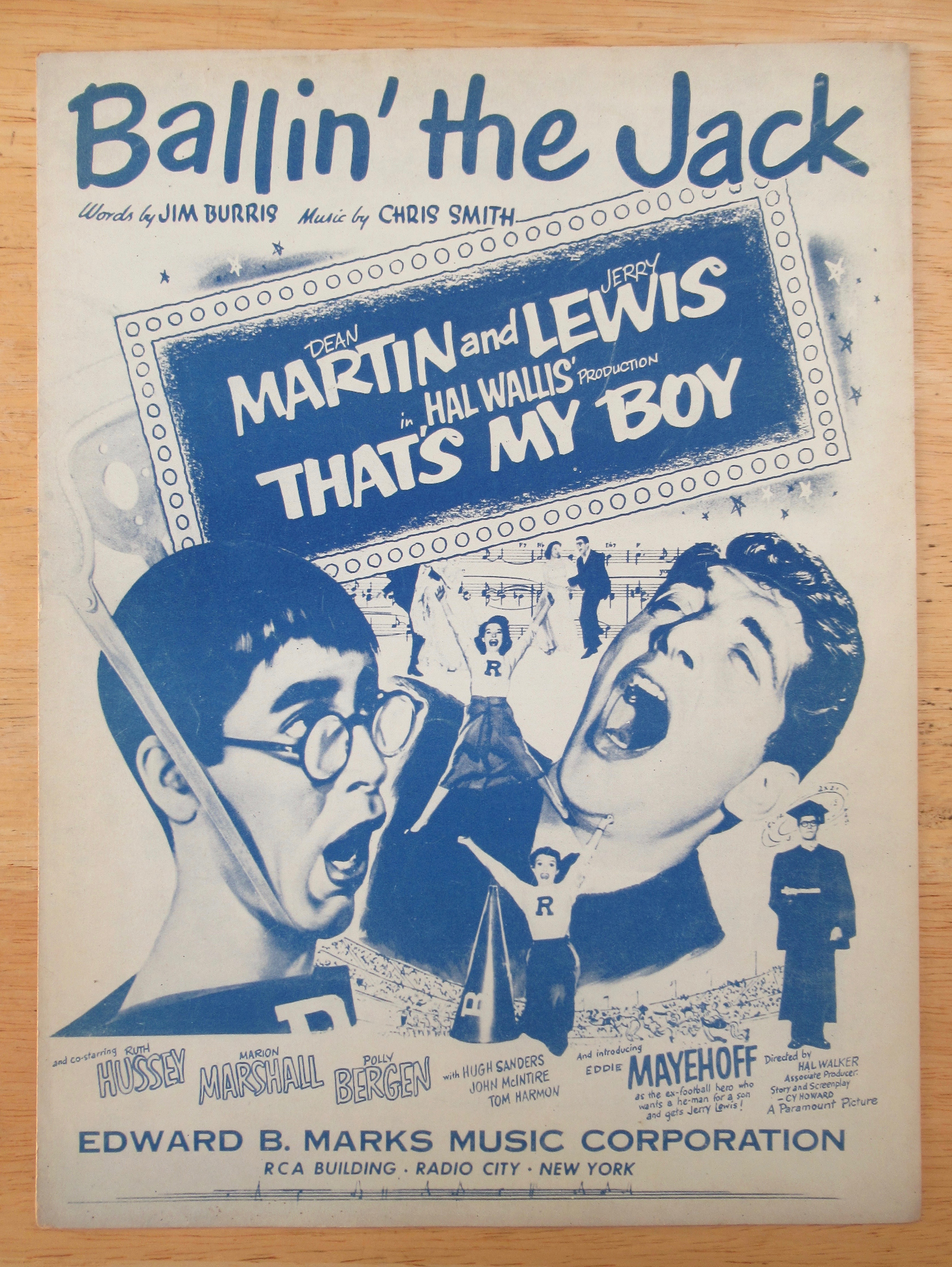1940 Ballin' The Jack Sheet Music (D Martin & J Lewis)