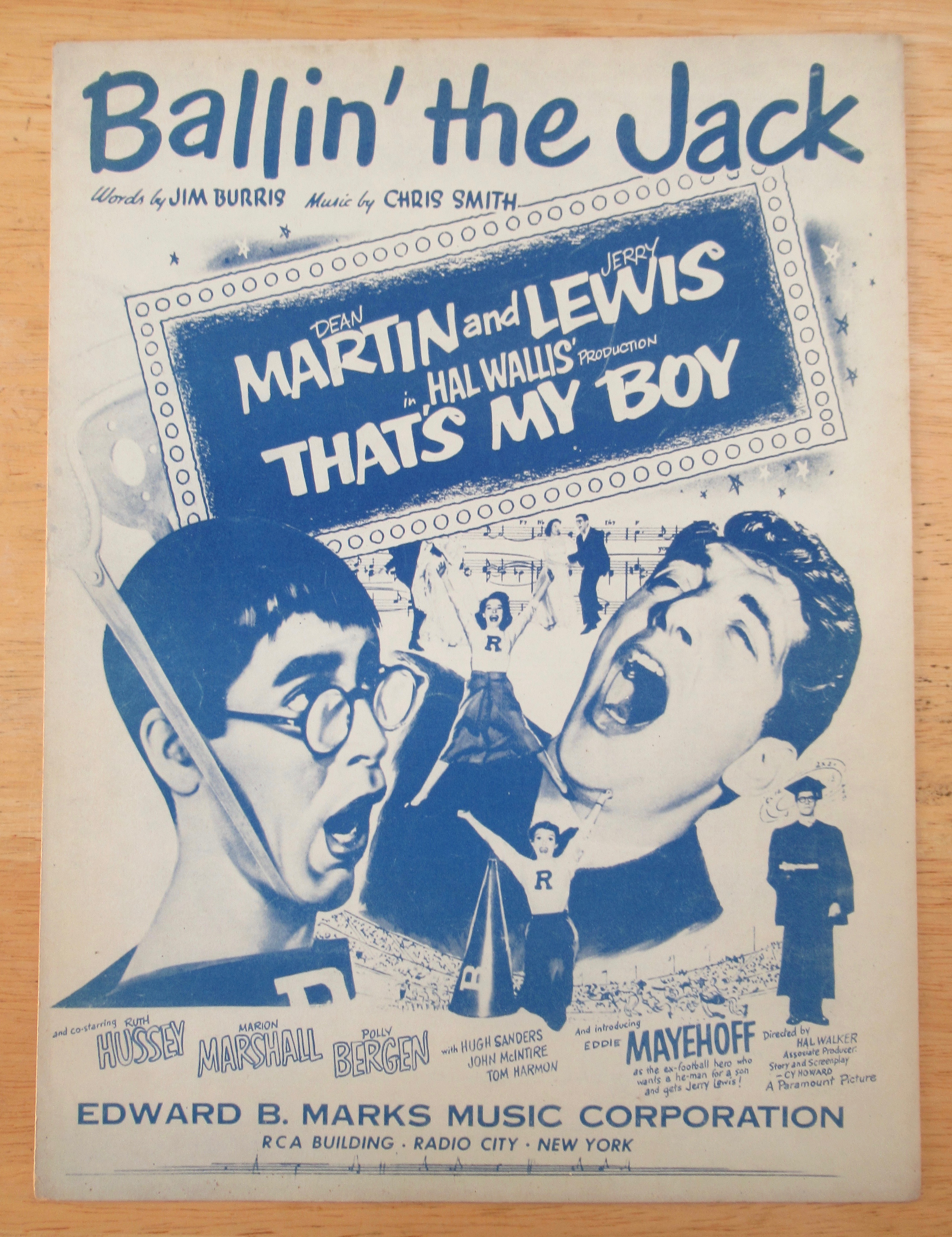 1940 Ballin' The Jack Sheet Music (D Martin & J Lewis)