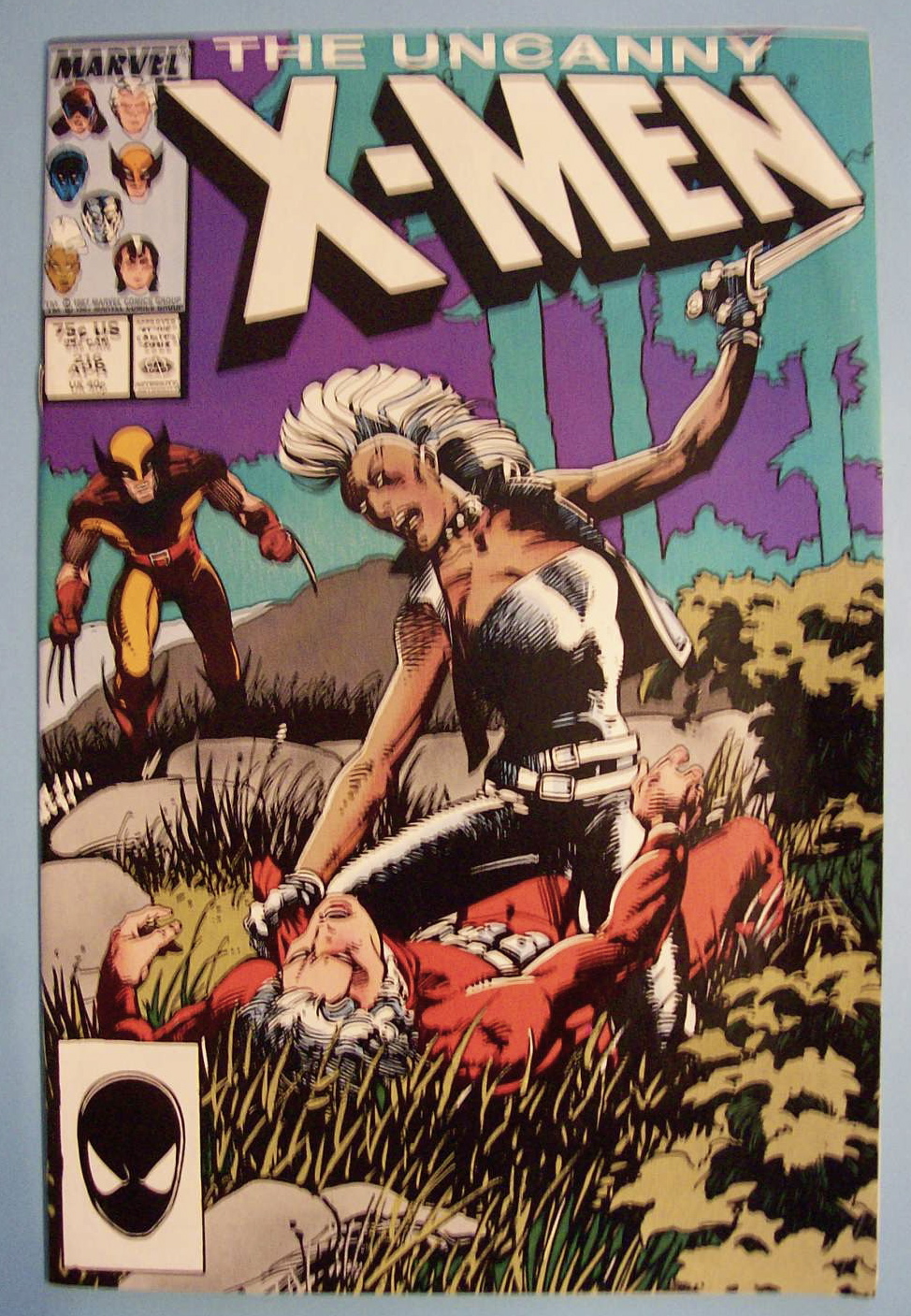 X - Men Comics - April 1987 - The Uncanny X-Men