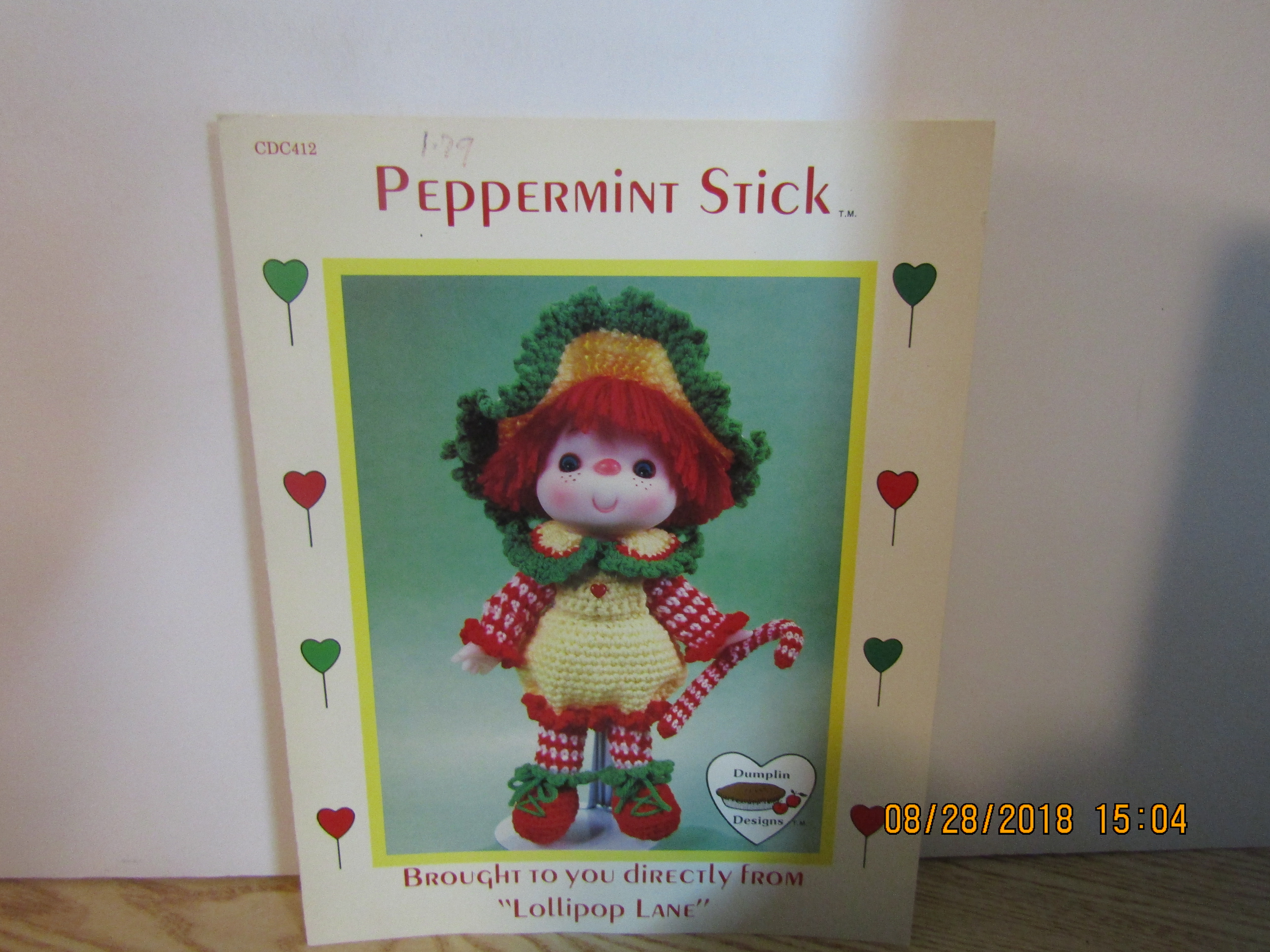 Dumplin Design Lollipop Lane Peppermint Stick #412