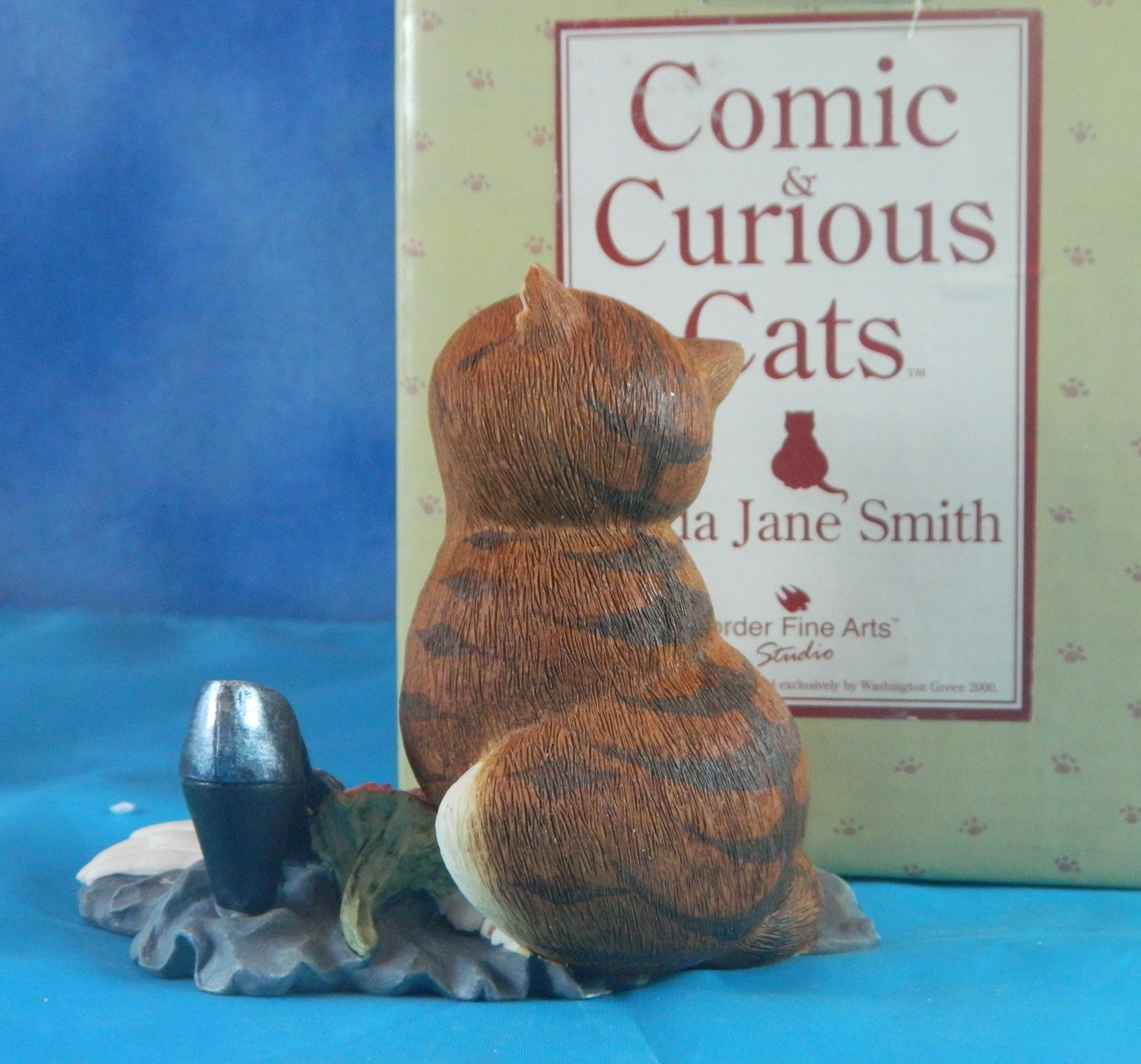 Border Fine Arts Shall We Dance Cat w/Scarf & Shoe