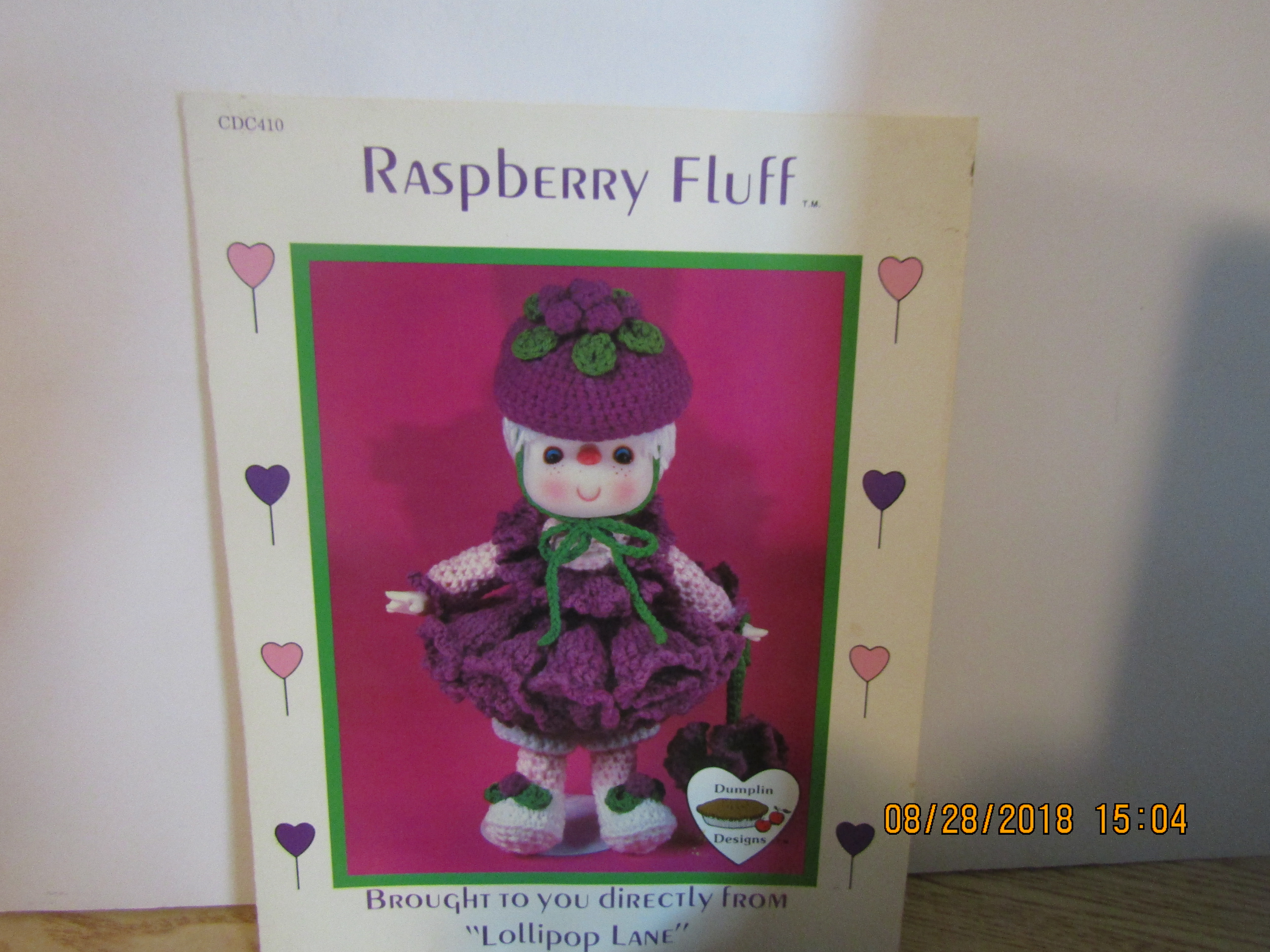 Dumplin Design Lollipop Lane Raspberry Fluff #410