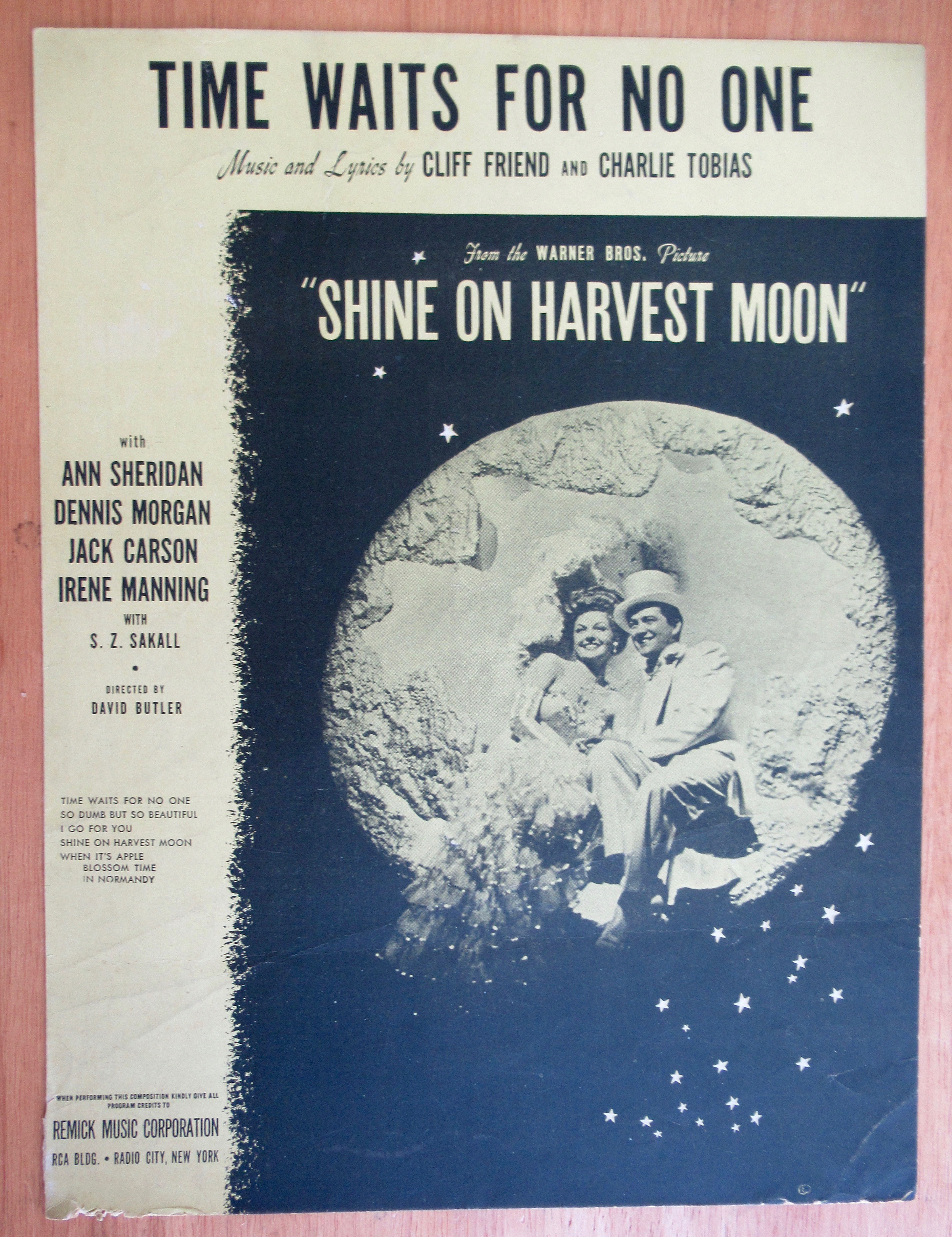 1944 Time Waits For No One with Sheridan & Morgan