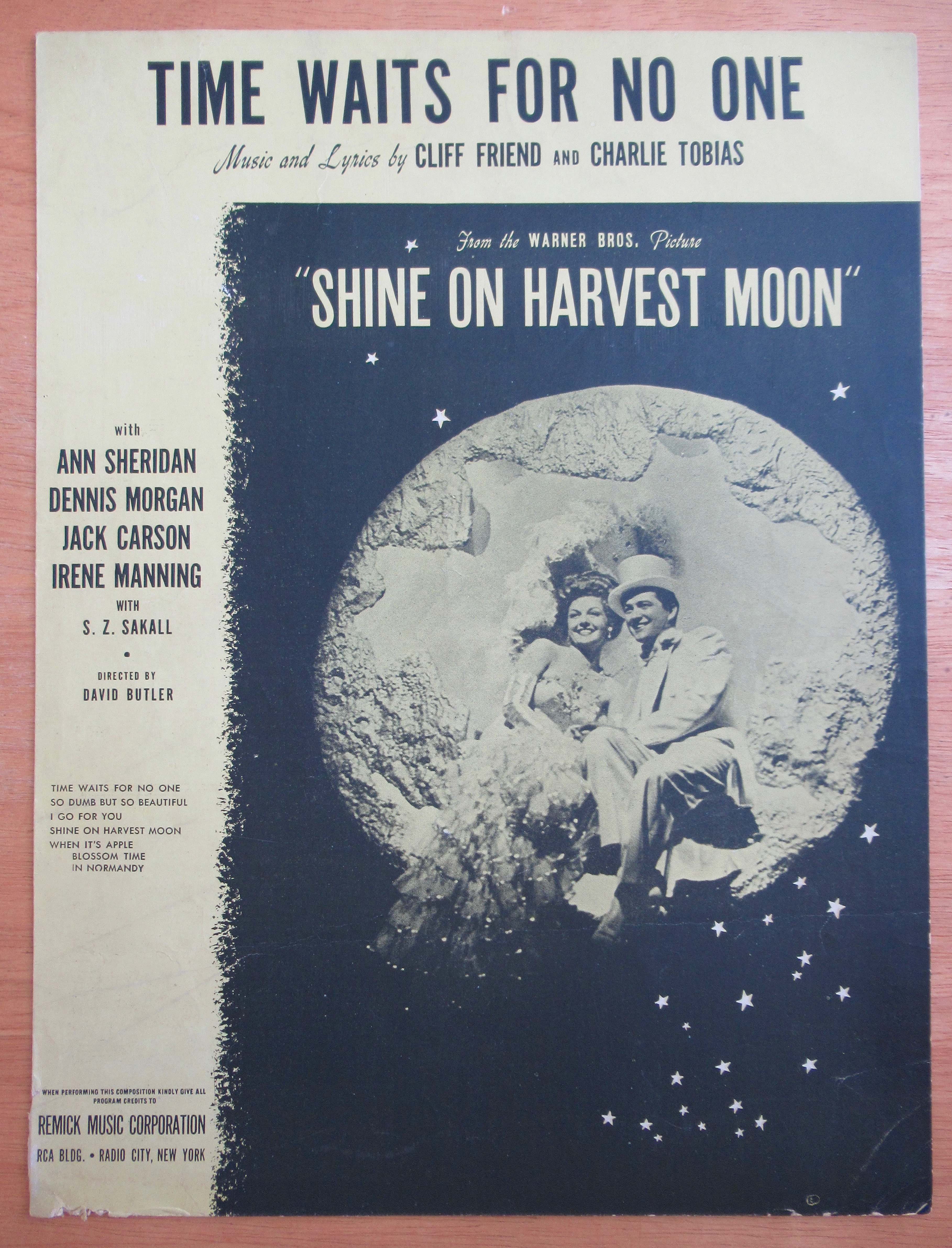 1944 Time Waits For No One with Sheridan & Morgan