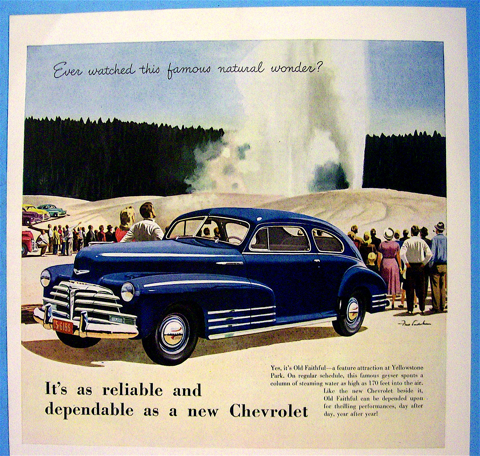 1948 Chevrolet with Old Faithful