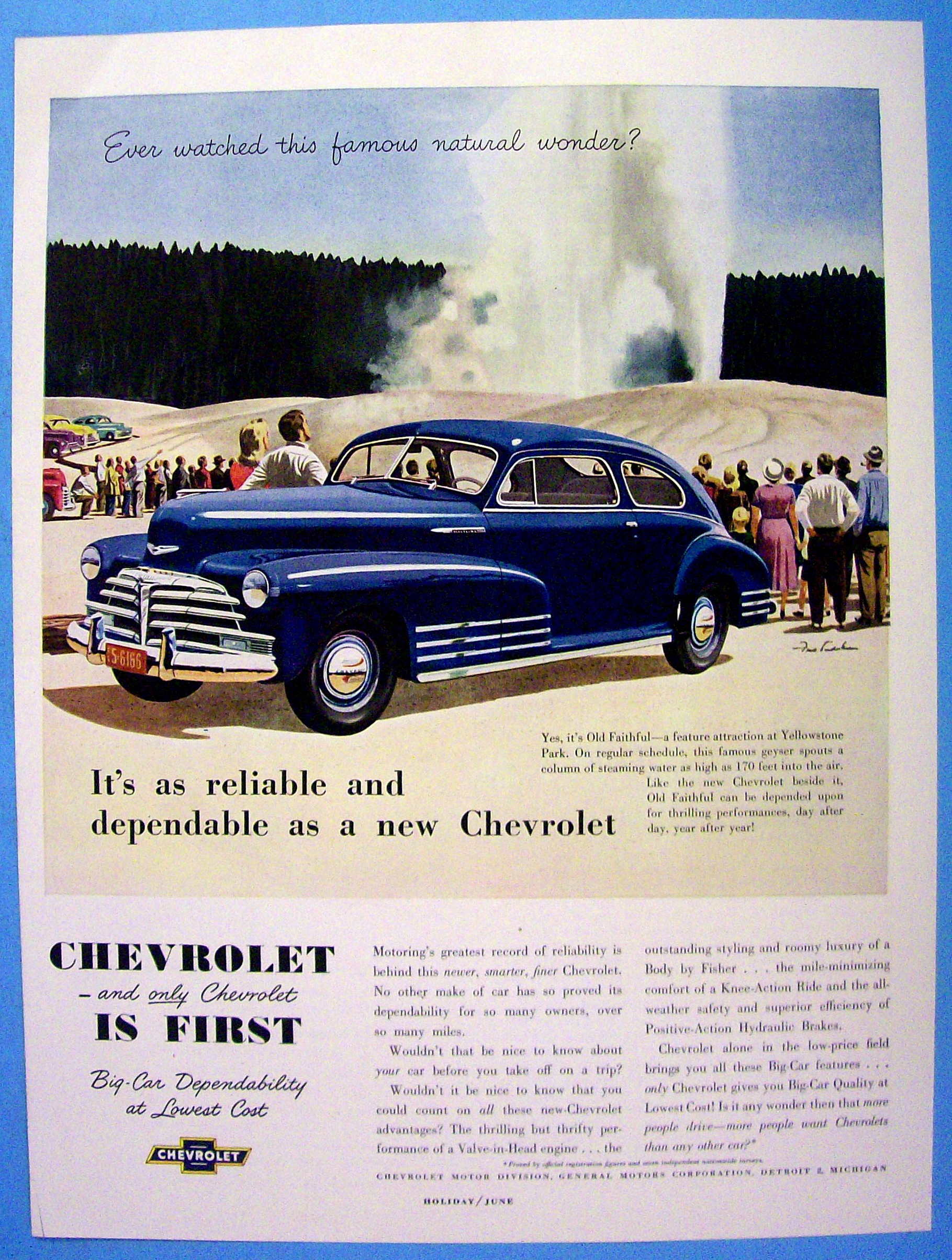 1948 Chevrolet with Old Faithful
