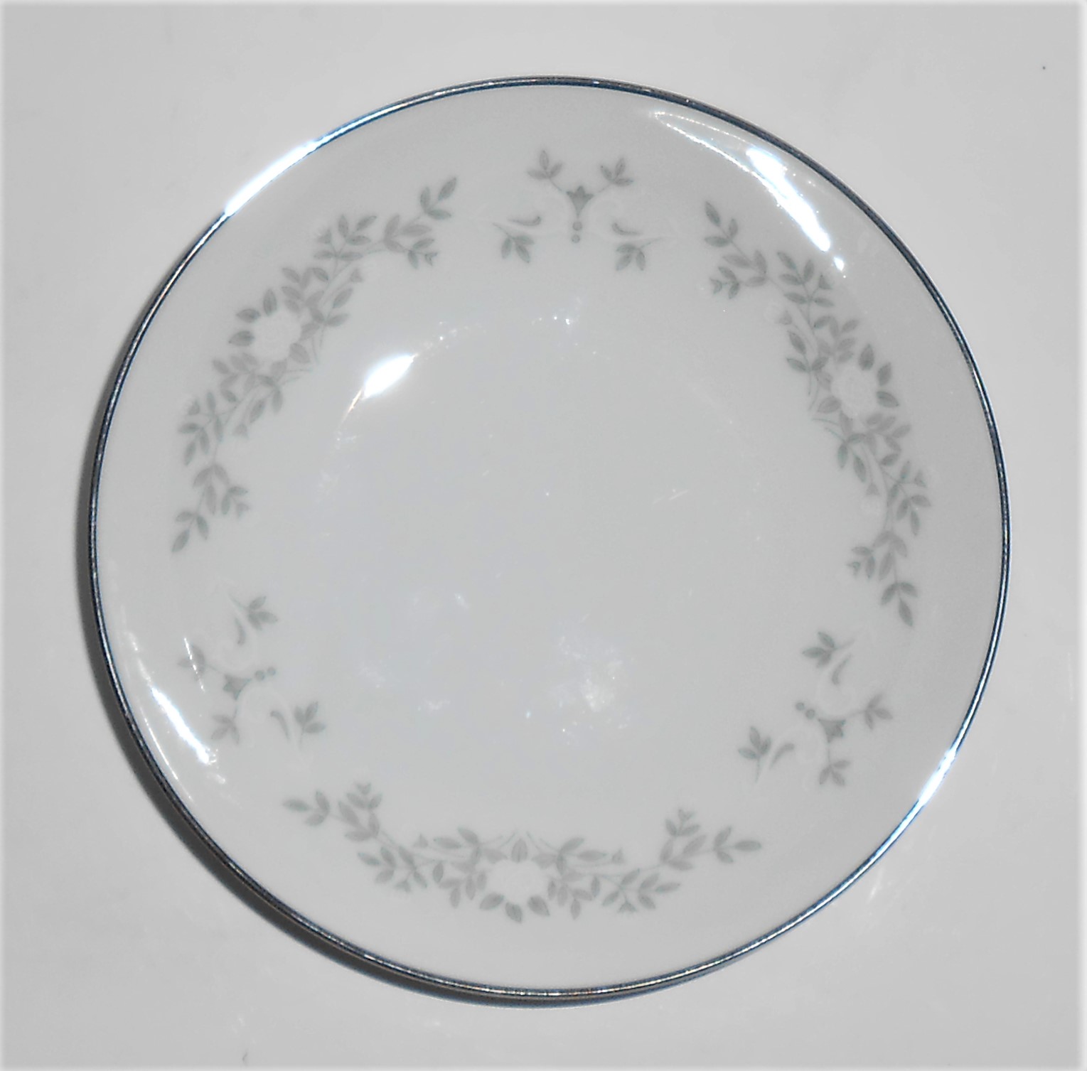 Noritake Porcelain China 6320 Westview w/Platinum Fruit
