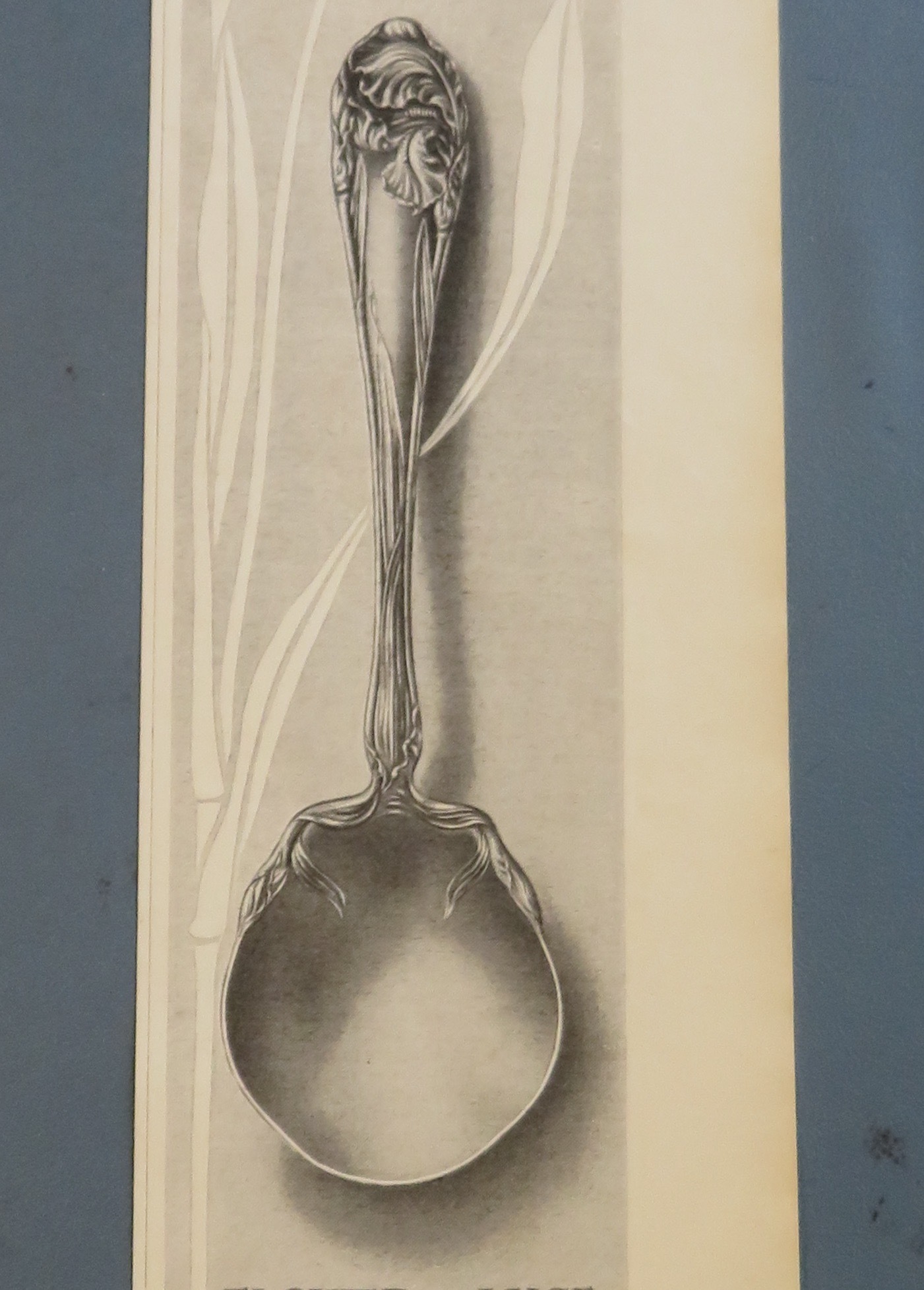 1905 Community Silver with A Flower De Luce Spoon