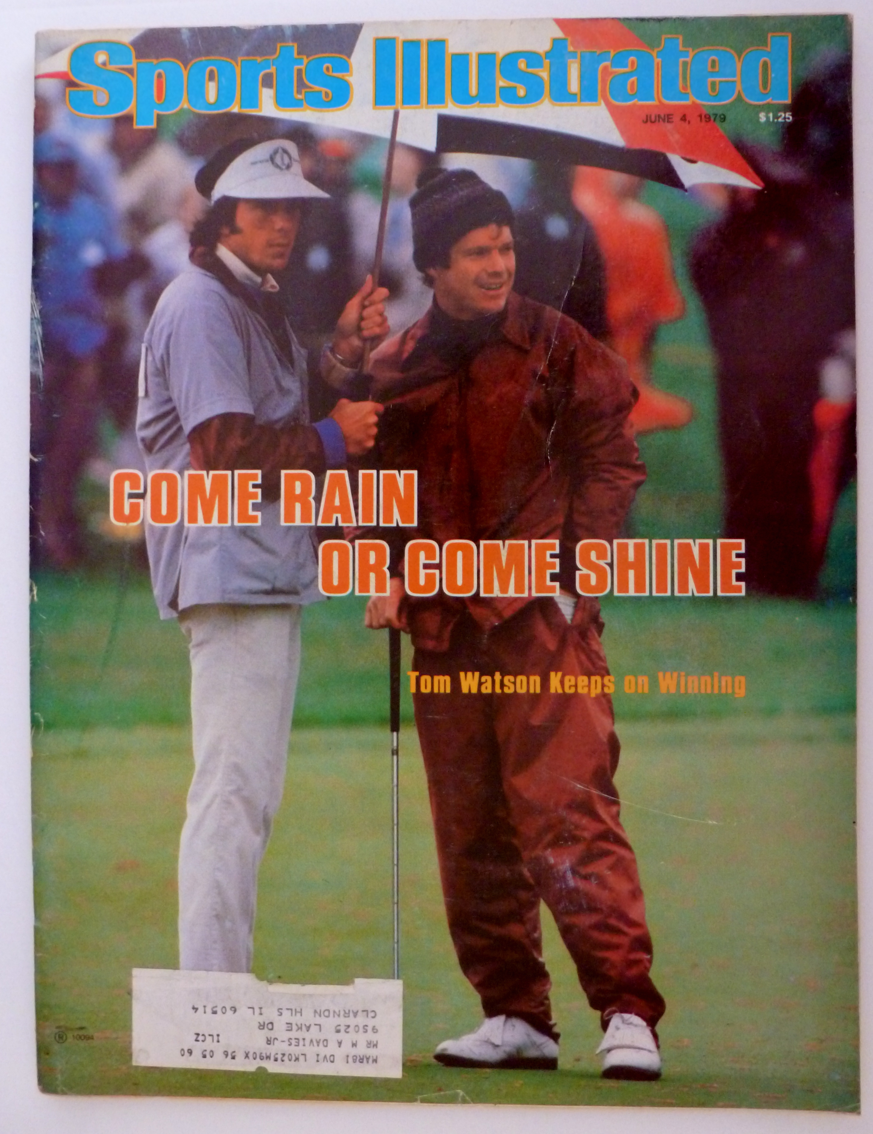 Sports Illustrated Magazine-June 4, 1979-Tom Watson