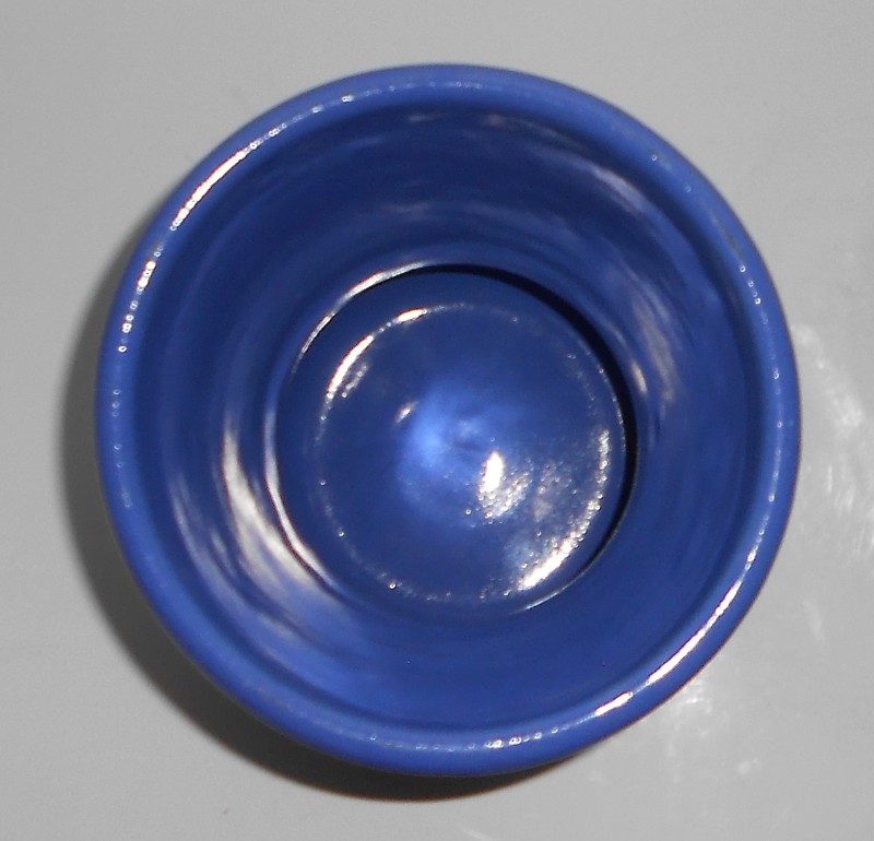VINTAGE Garden City Pottery Cobalt 8'' Stock Vase